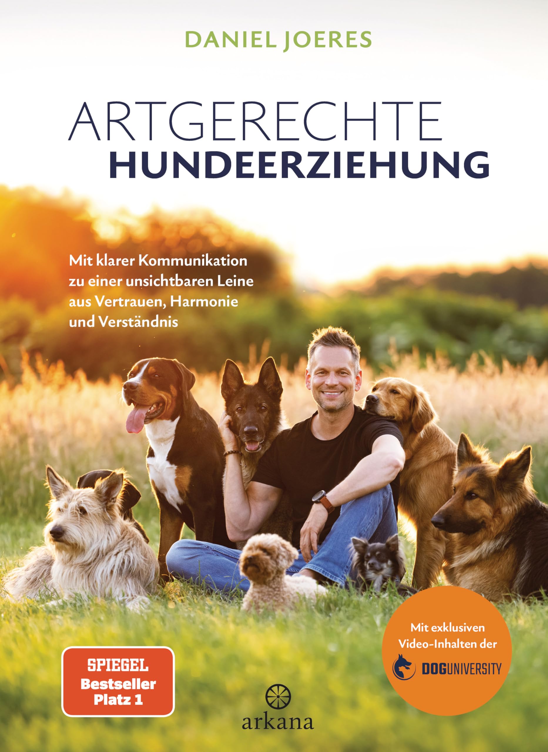 Doguniversity Buch Artgerechte Hundeerziehung – Das erste Buch der Doguniversity mit exklusiven Video-Inhalten