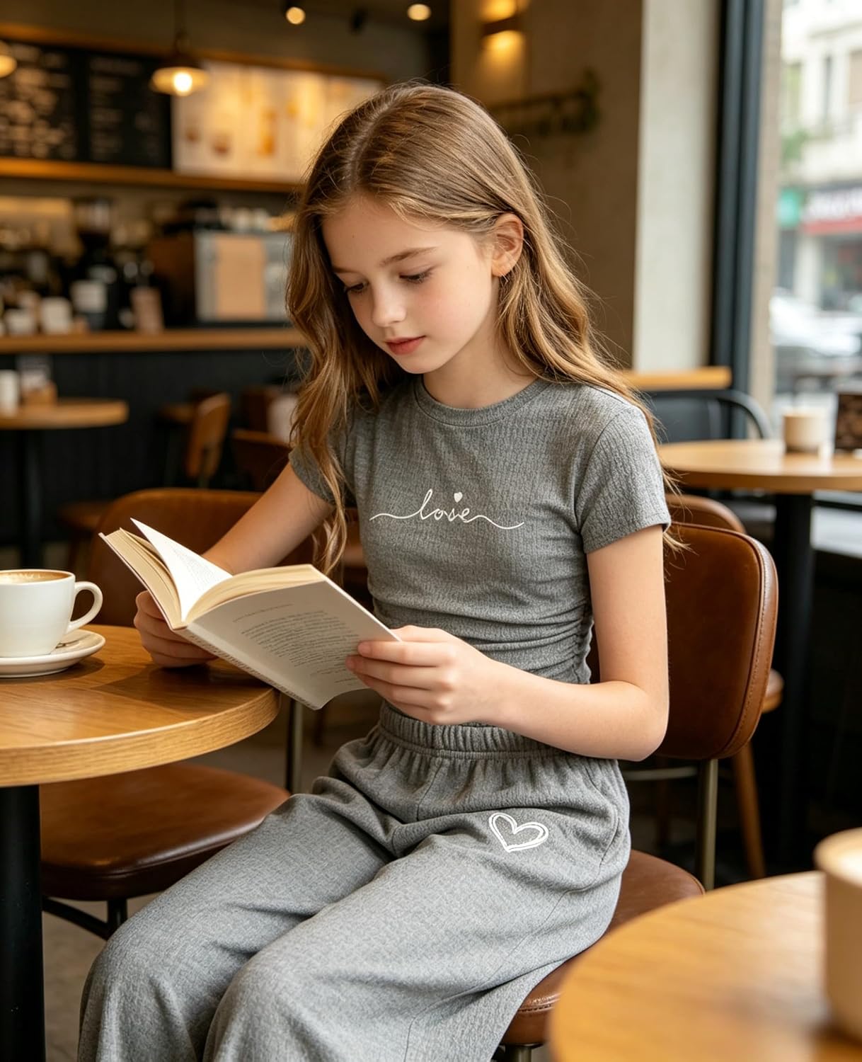 Girls Clothes Outfit Short Sleeve Casual