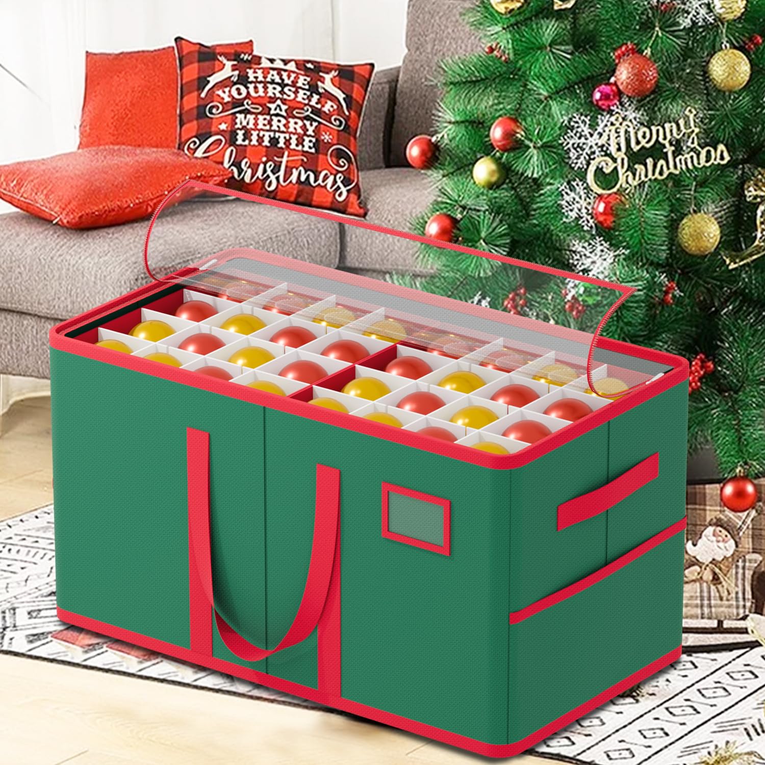 Organize Christmas Decorations Storage
