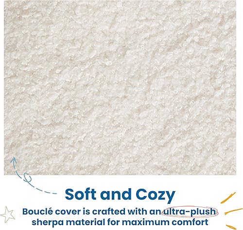 Miniatura 9 de ECR4Kids Mecedora Bentwood con cojín, muebles para niños, lavado blanco