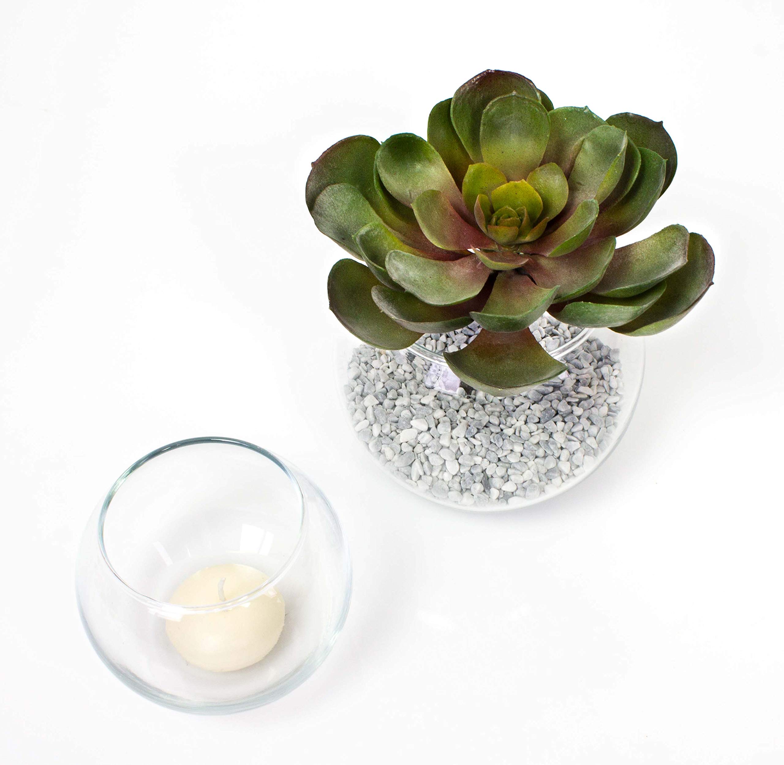 Vaso da tavolo conico ANNA AIR in vetro, trasparente, 29,5cm, 16cm