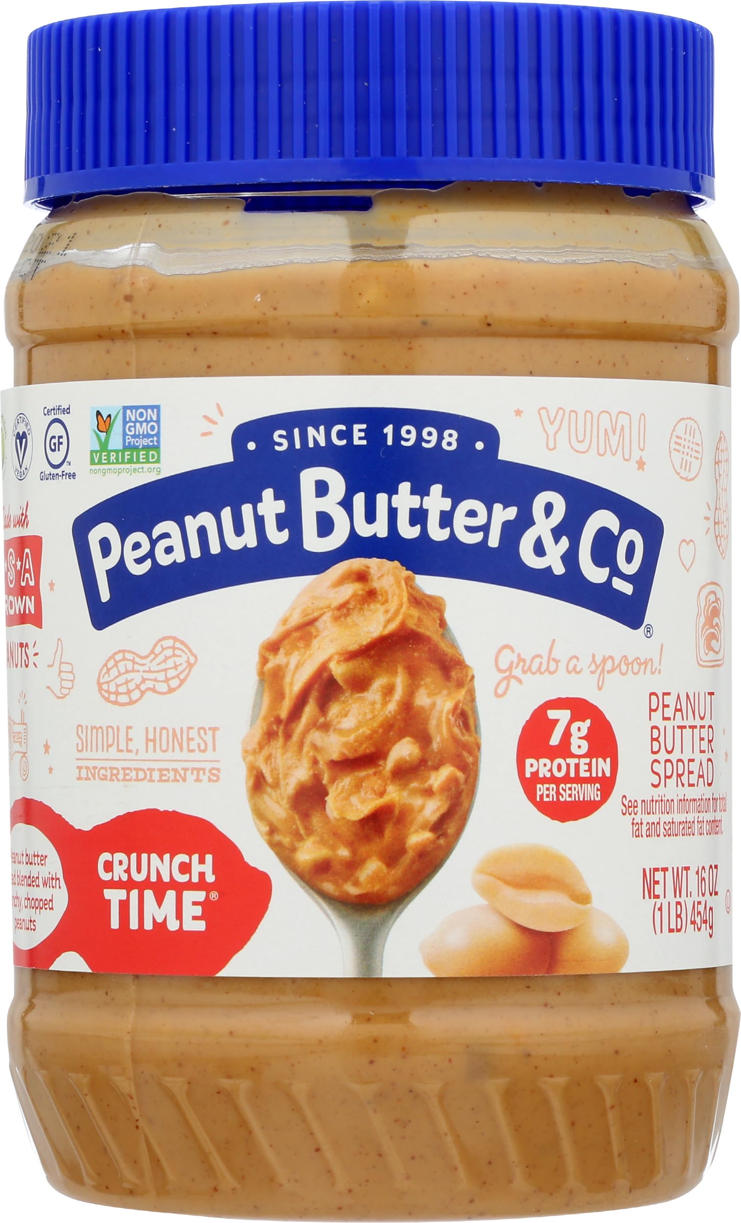 Peanut Butter & Co. クランチタイム 454g ×９個 Amazon.co.jp: クランチタイム 454g : ホーム＆キッチン