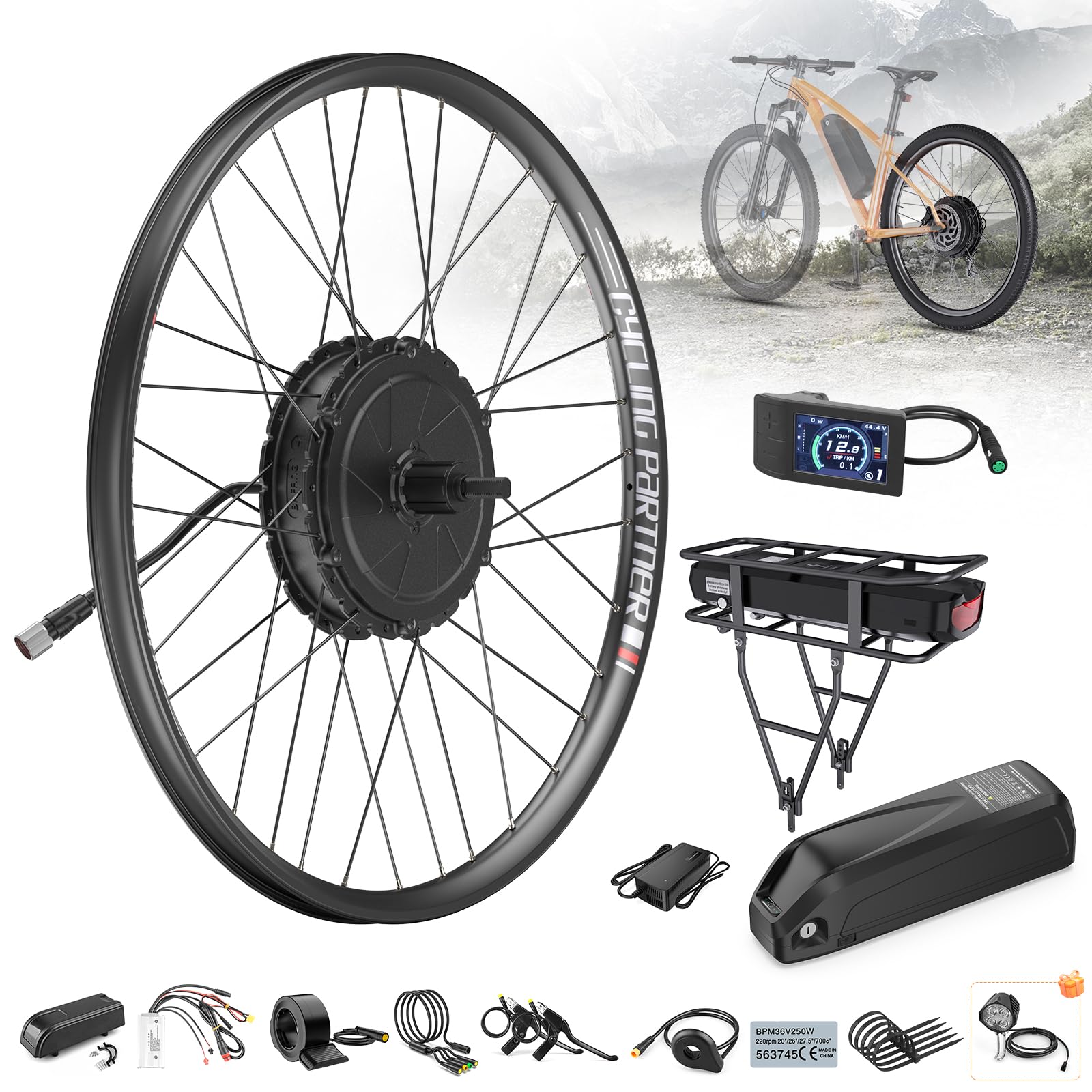 Motore Elettrico Trasformare Bici In Fat Bike Motori Elettrici Kit