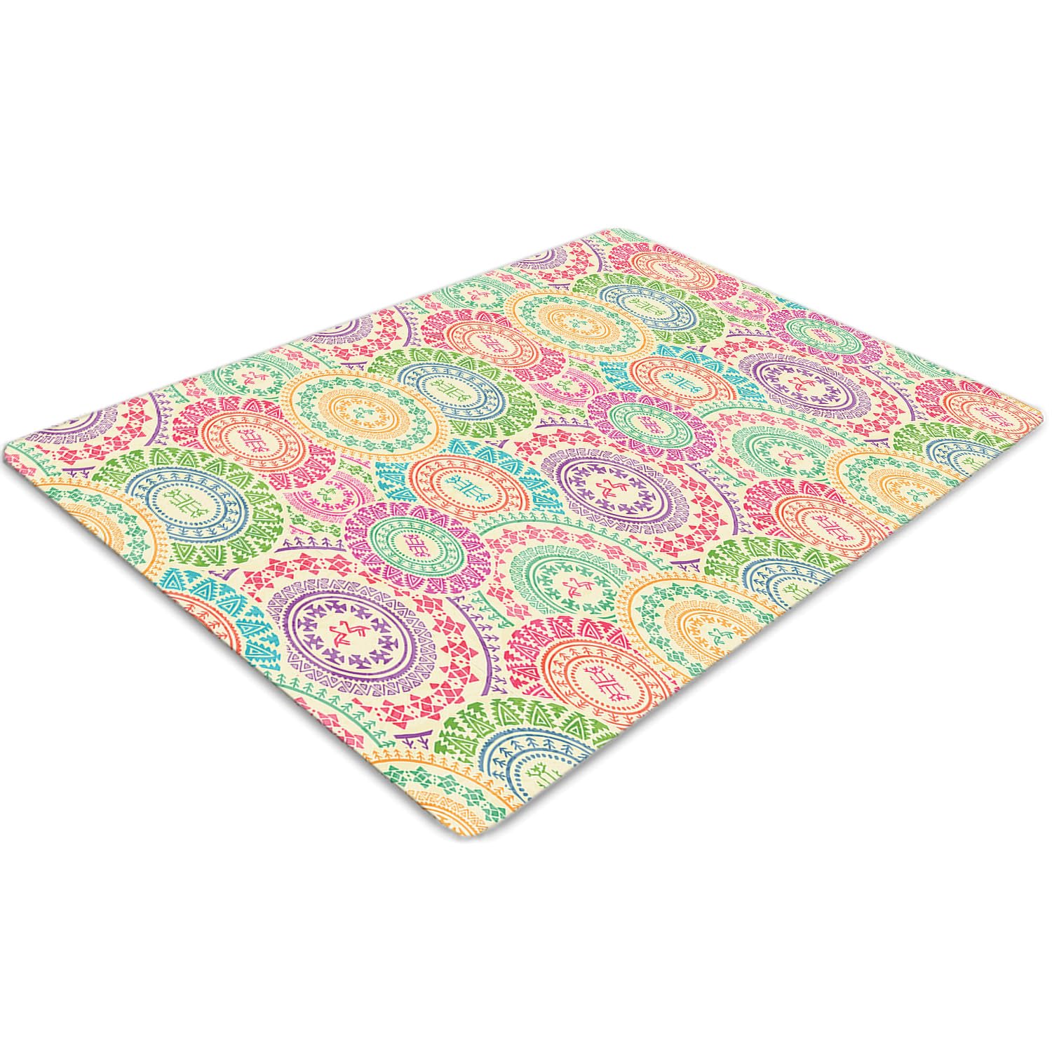 Tapis de chaise anti-rayures pour éviter les dommages de roulettes sur le sol