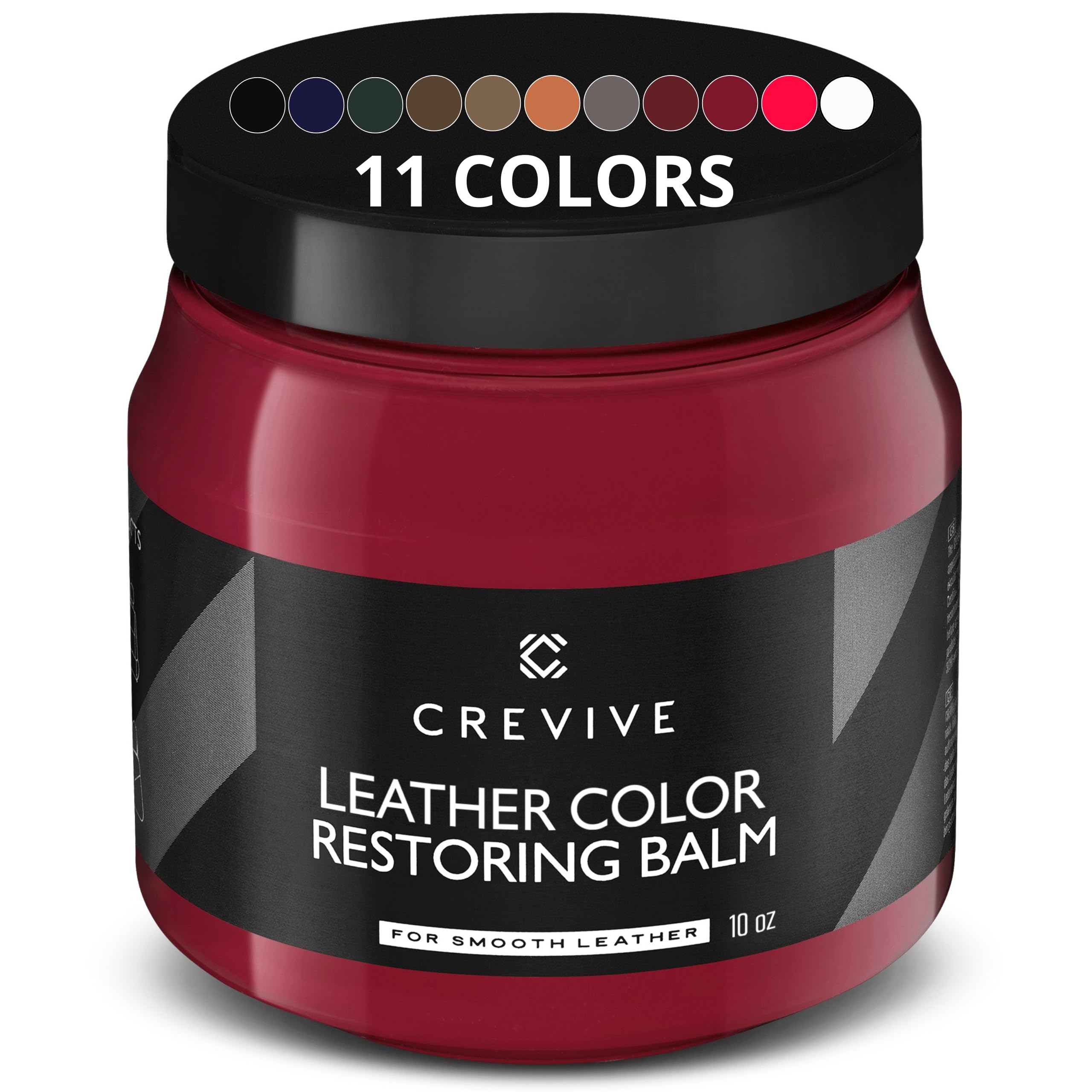 Amazon.com: CREVIVE Leather Recoloring Balm Cherry 10 oz - Leather