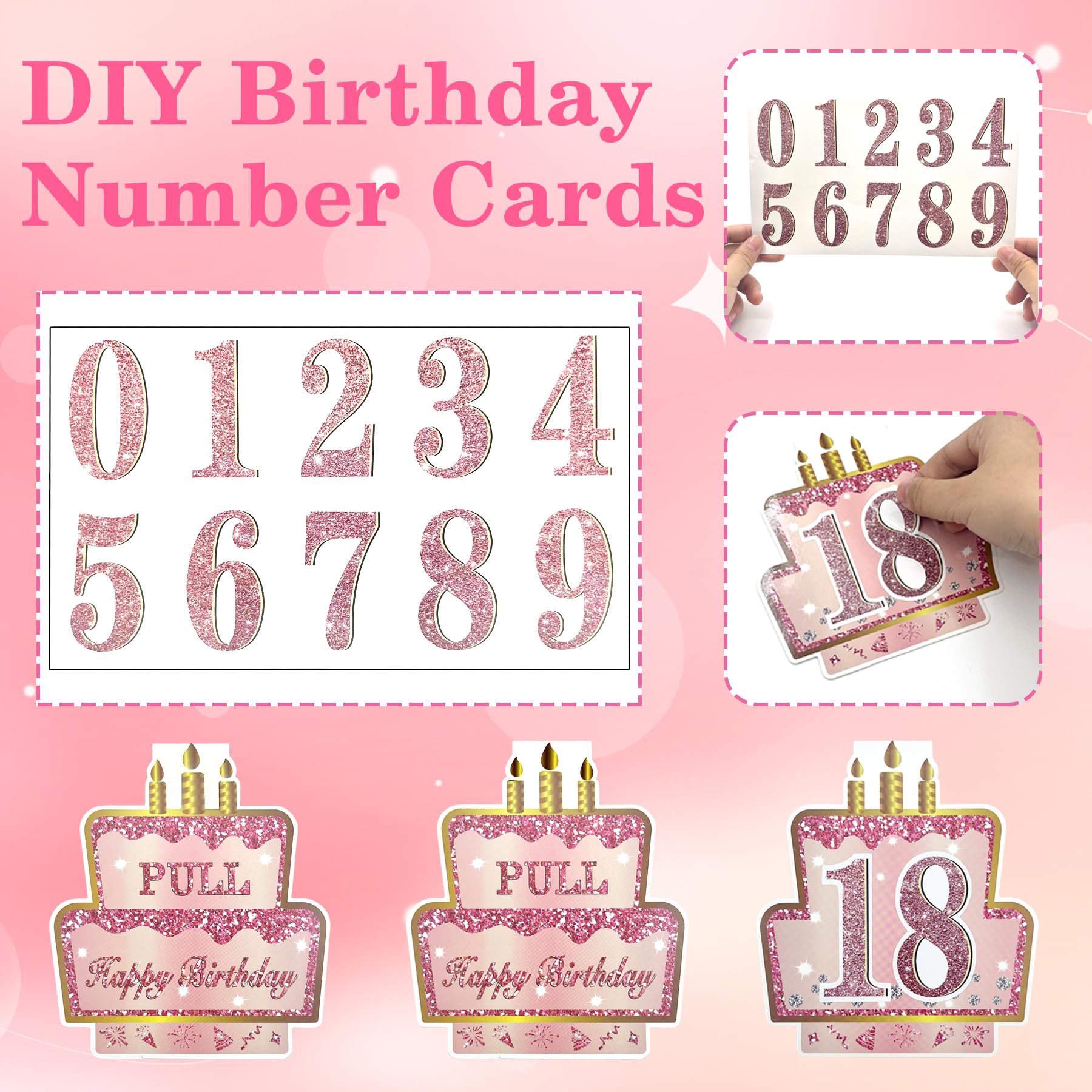 Boîte Surprise Explosion Anniversaire Magicaldiy Bou00eete Cadeau Surprise Explosion U00e0 Faire Soi-mu00eame Pour Argent Surprise Et Collation (rose Boite Surprise