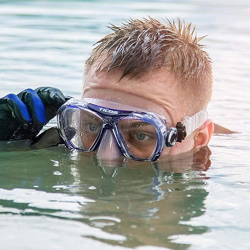 Miniatura 7 de Revo - Máscara de buceo de esnórquel con vista amplia buceo, esnórquel, buceo libre y natación, 180 máscaras  Gafas de buceo antivaho con doble