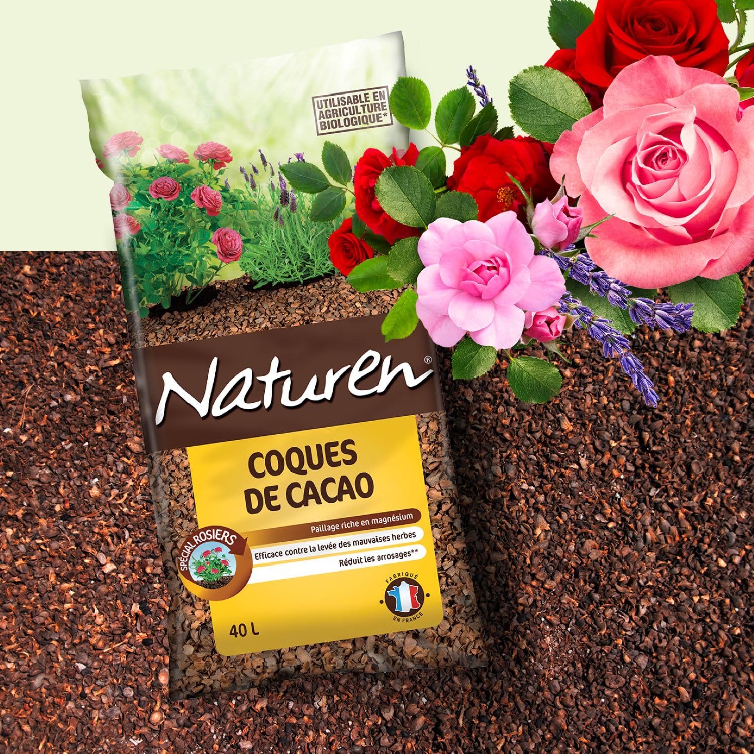 NATUREN® paillage Coques de Cacao
