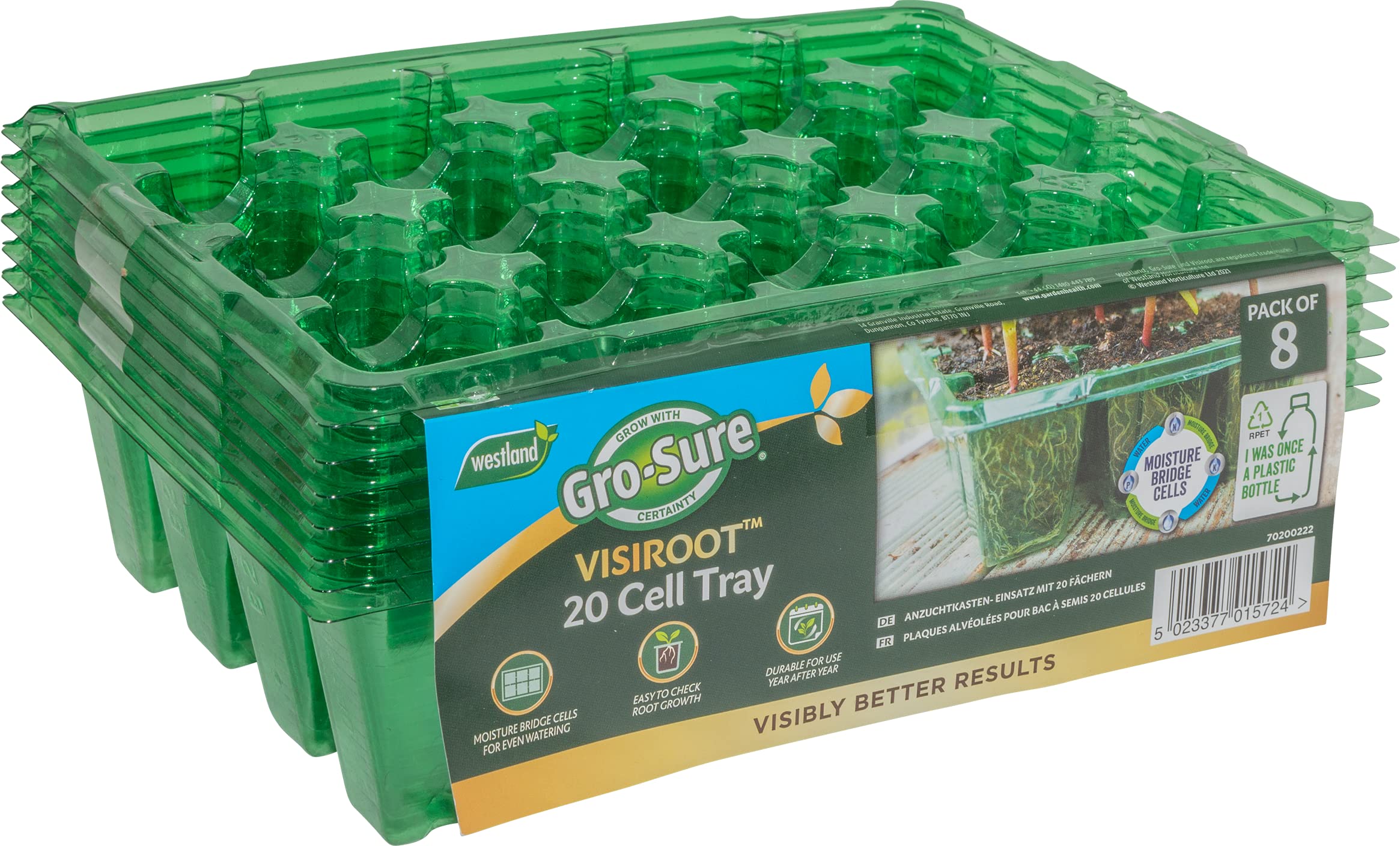 Gro-Sure Visiroot 20 Cell 8pk