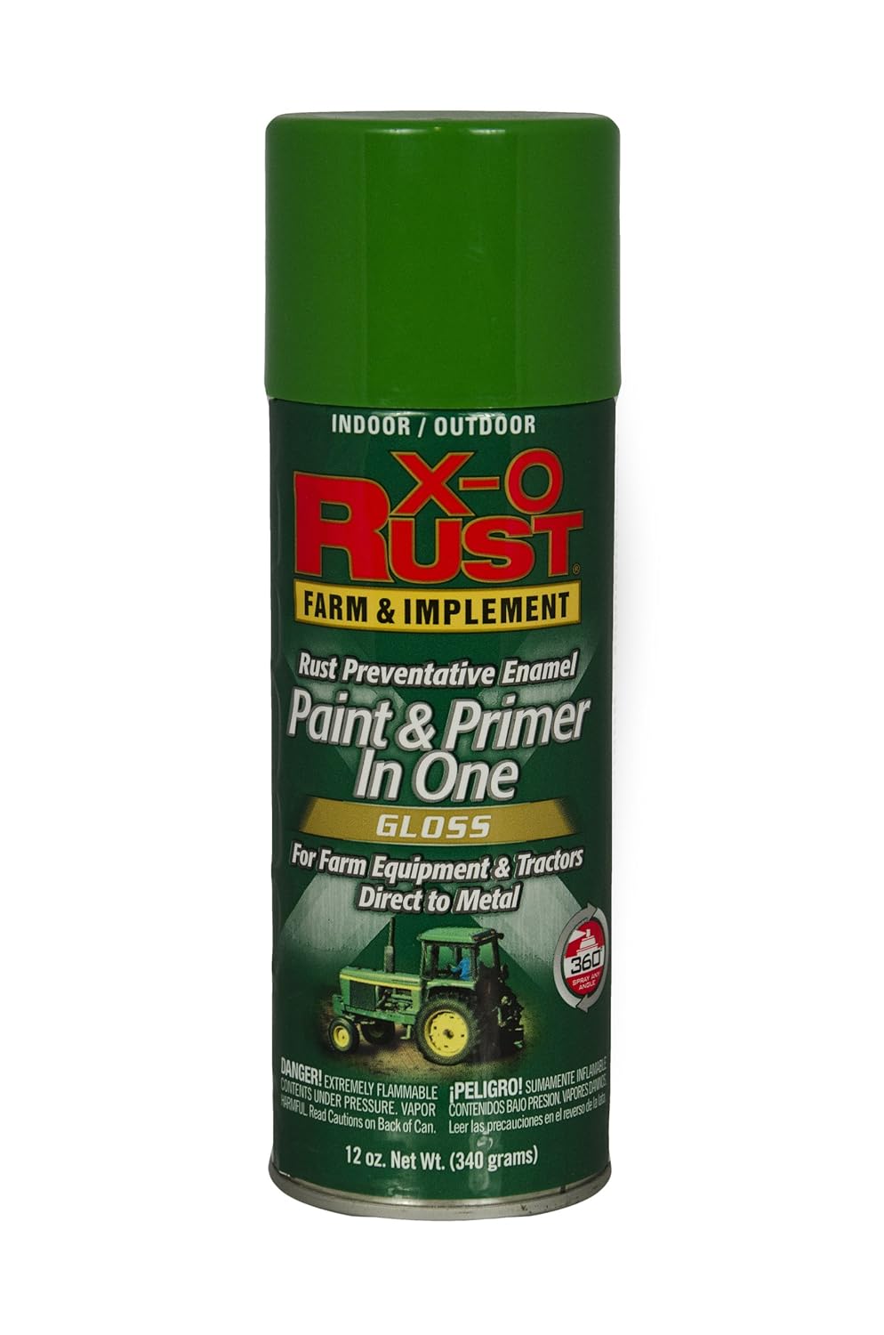 A USA Made XO Rust Rust Preventative Enamel Spray, Paint & Primer in