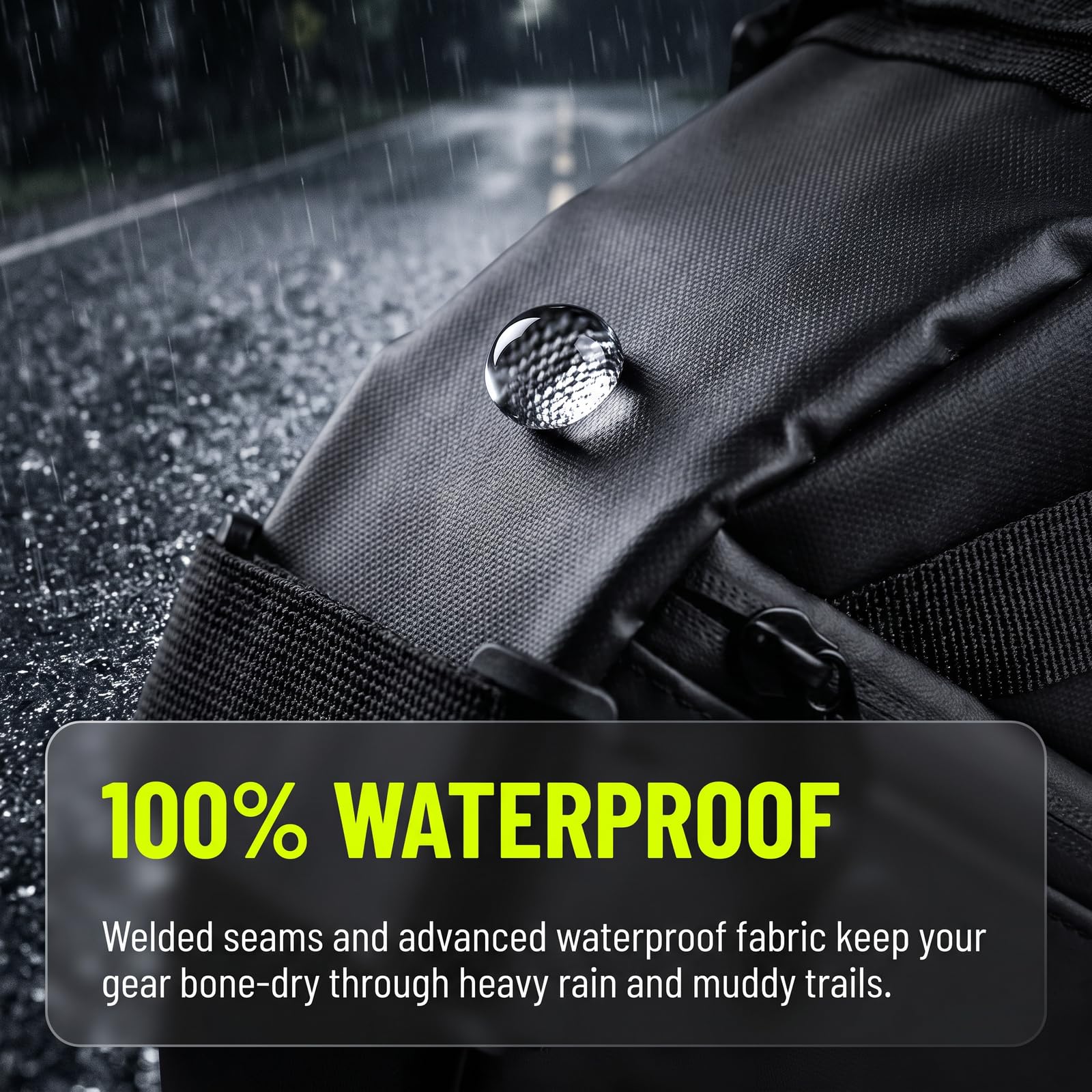 Voxlara 12 L Borsa da Sella per Bicicletta, 100% Impermeabile | Borsa Sottosella Borse Bici per Bici da Corsa e MTB Riflettent Portaoggetti da Sella Leggero Per Ciclismo Bike Bag