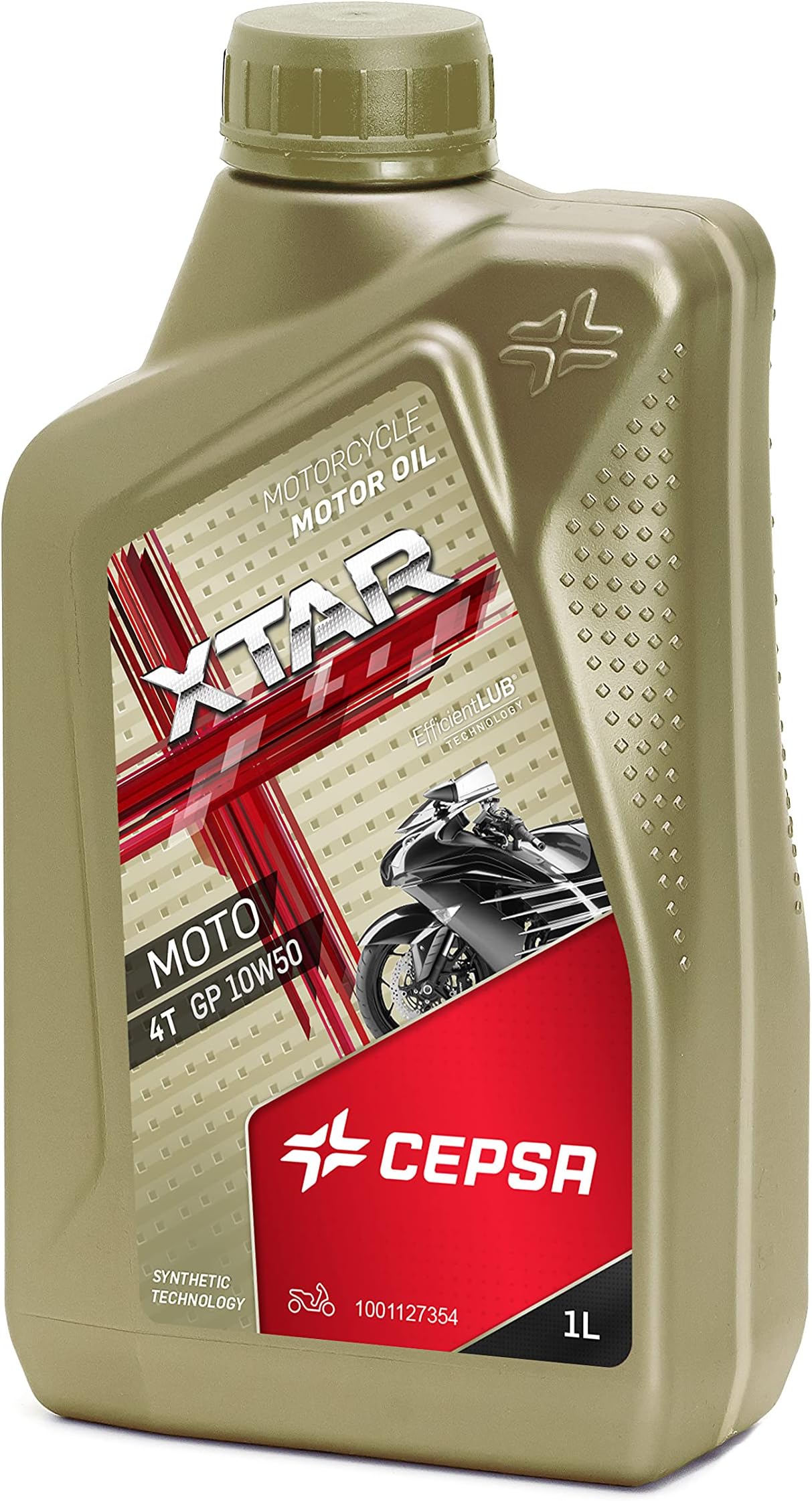 CEPSA 514284187 XTAR Moto GP 4T 10 W/50 Multigrade Oil Synthetic