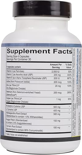 Miniatura 2 de Ortho Molecular - Thyrotain - 120 Cápsulas