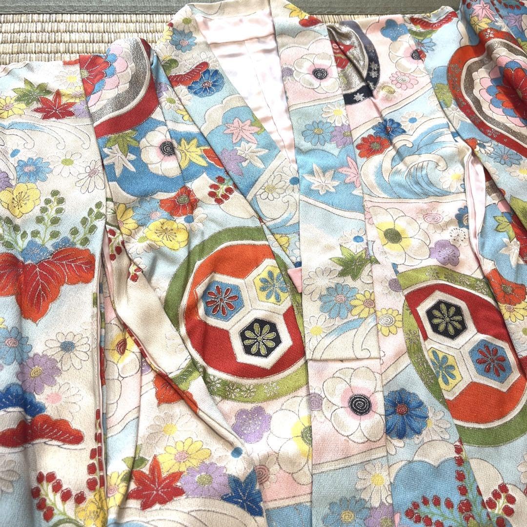 Amazon.co.jp: 七五三 女の子 セット アンティーク レトロ 戦前 長襦袢