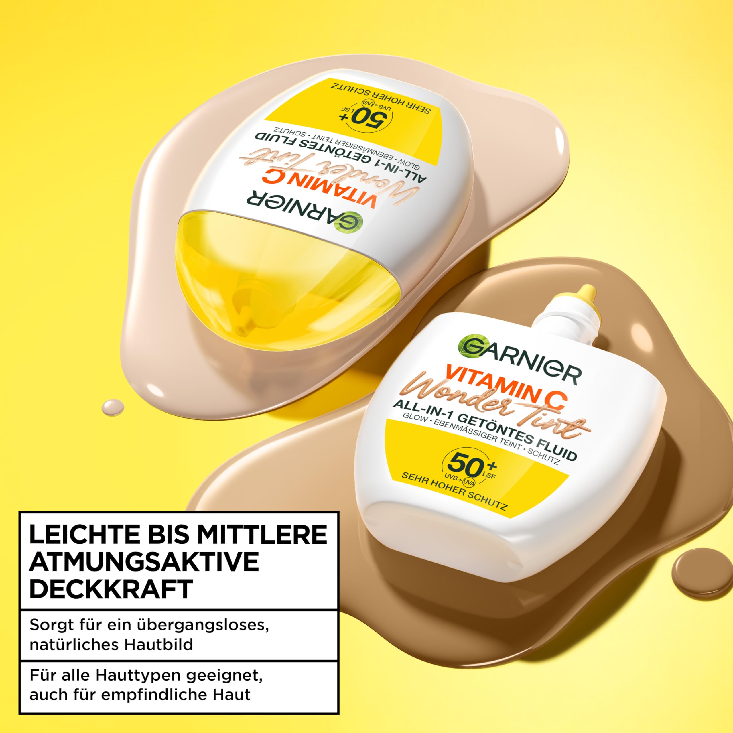 Garnier Witamina C Wonder Tint All-In-1 przyciemniany płyn