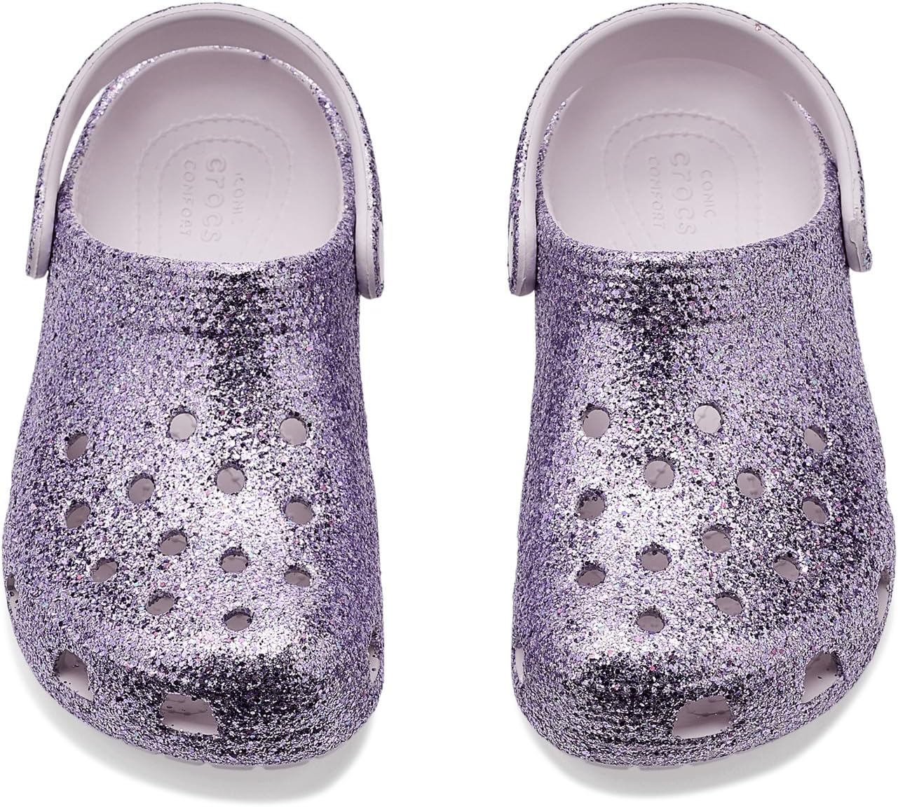 Crocs Kids' Classic Glitter Clog
