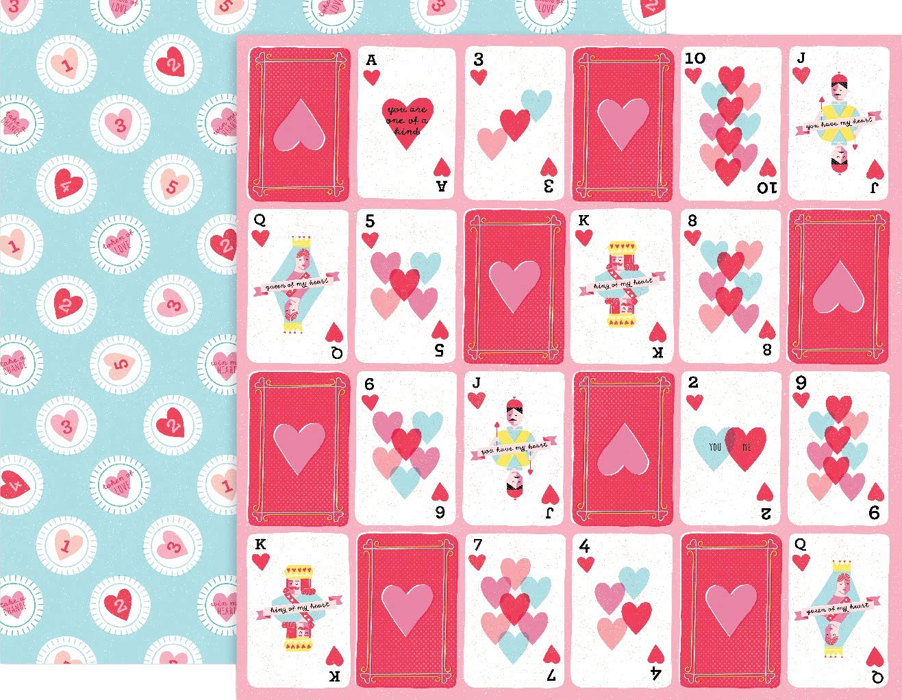 Carton Pink Paislee PPLU12-10927#9 multicolore scrapbooking et loisirs