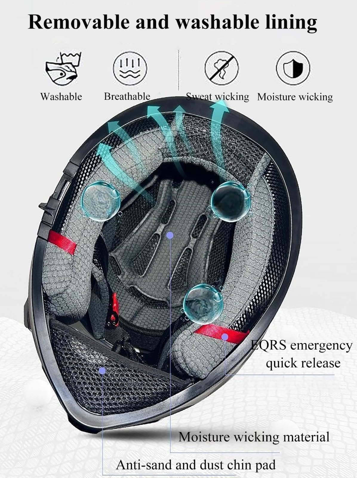 Integralny kask motocyklowy, dopuszczony przez ECE 2205, integralny kask motocyklowy do dojazdów do pracy w mieście, integralny, sportowy, turystyczny, ochronny kask zderzeniowy