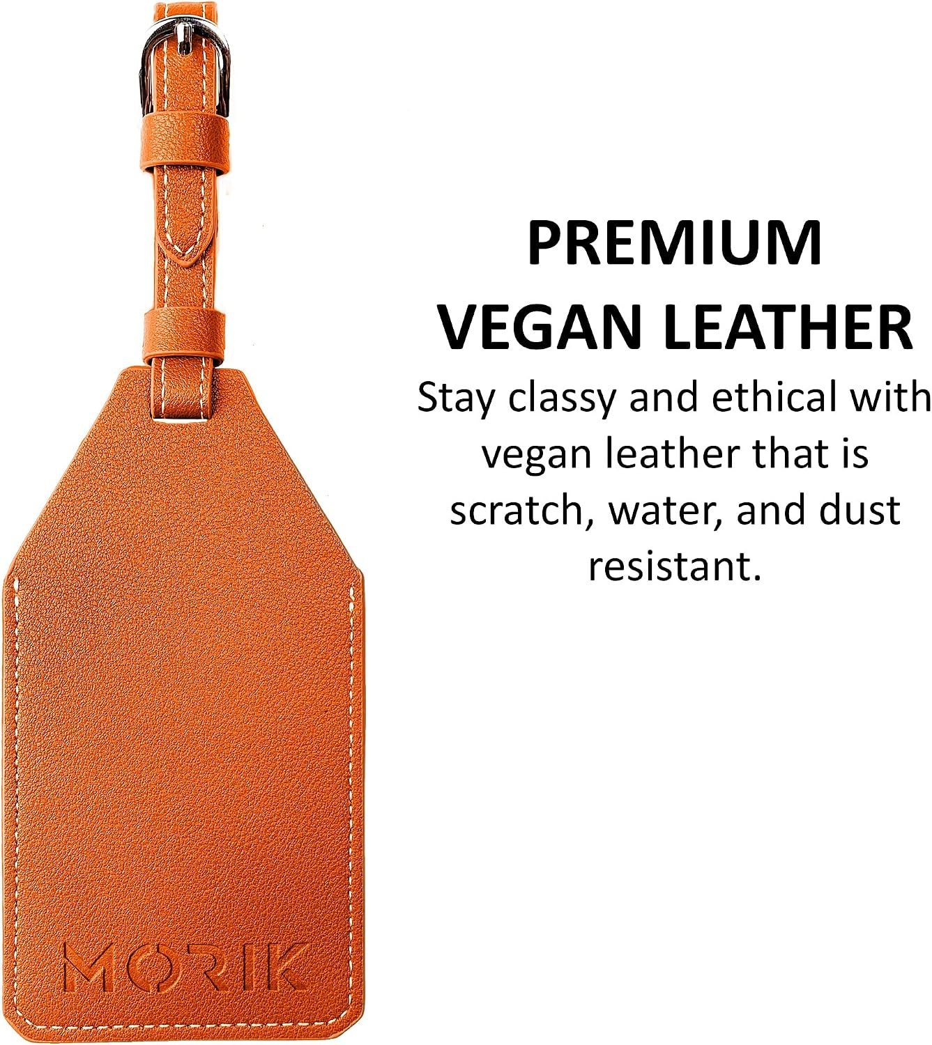 morik secret airtag leather luggage tag detachable airtag holder leather key ring golf bag airtag accessory