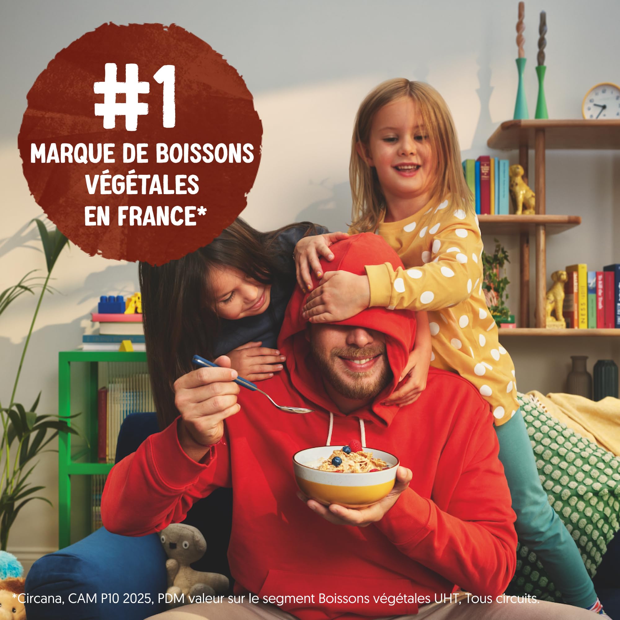 Alpro - Boisson Végétale - Soja Chocolat - 1 L - Lot de 8 x 1 L
