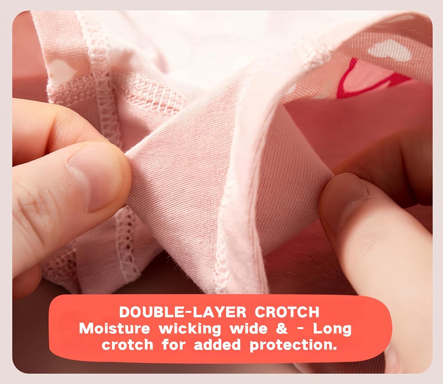 Girls Underwear Cotton Kids Boyshort Toddler Assorted Panties 8 Pack - Image 5