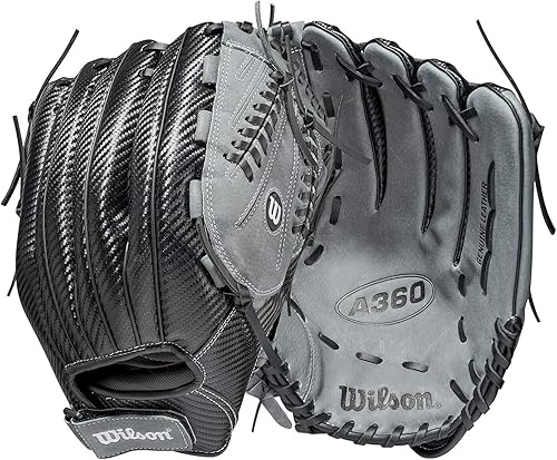 Miniatura 7 de Wilson 2021 A360 Guante de softbol de lanzamiento lento para adultos