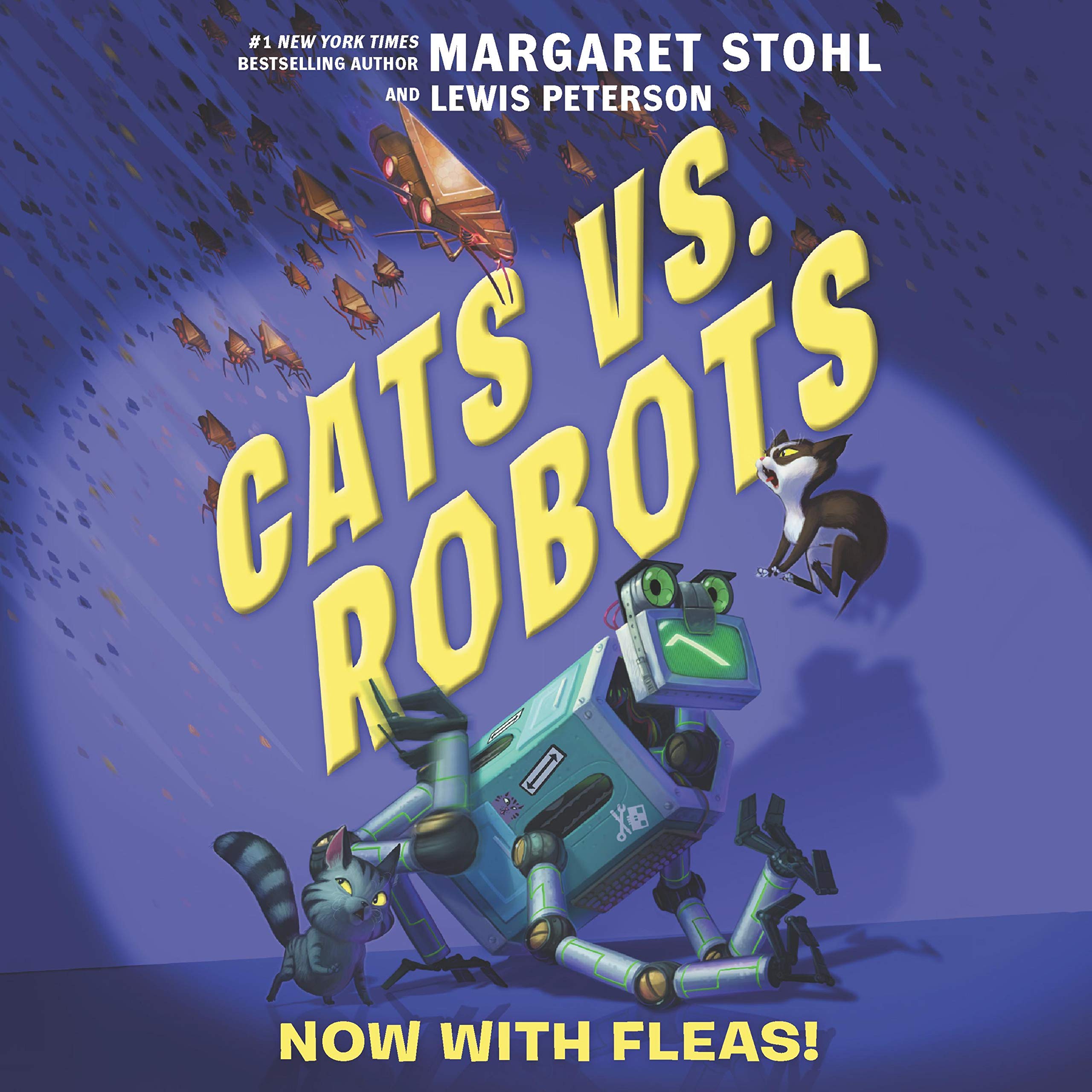 Cover art for Cats vs. Robots #2: Now with Fleas!