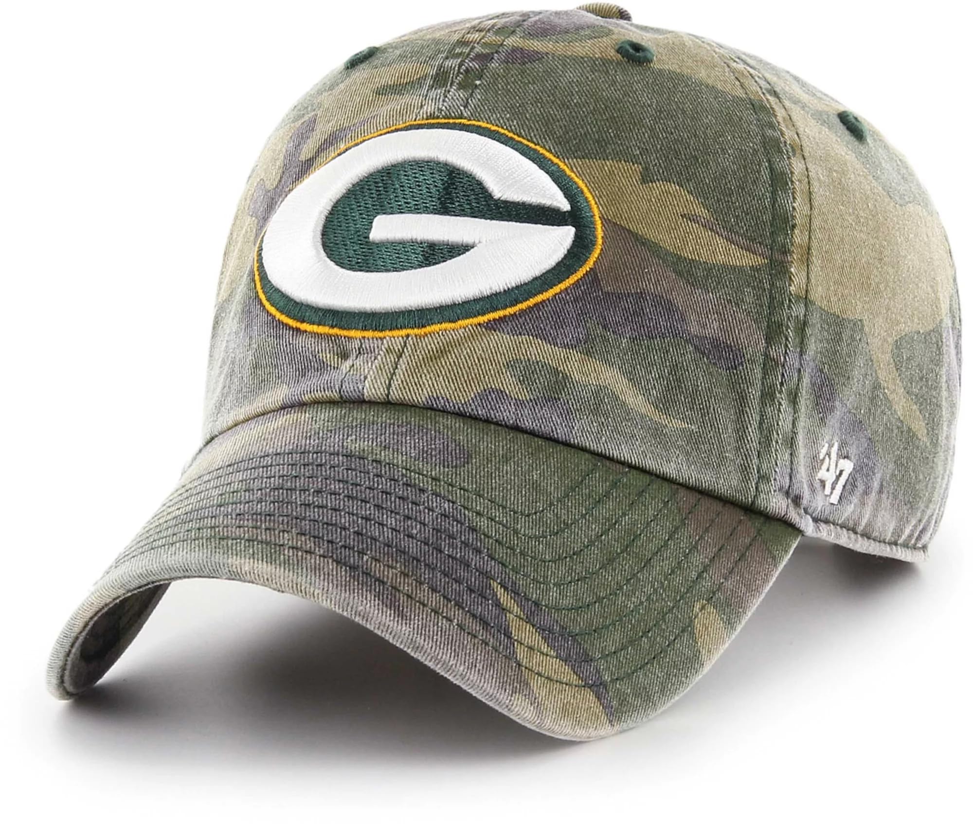 47 NFL Unisex Erwachsene Camo Clean Up Primary Logo verstellbare Mütze Cap Einheitsgröße