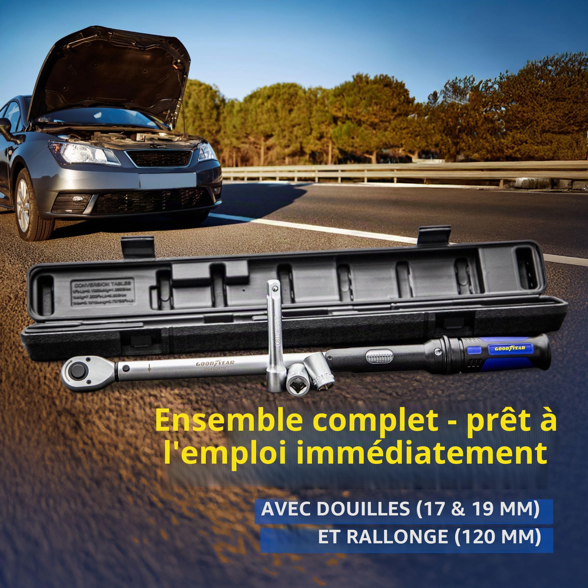 Goodyear 75522 Clé Dynamométrique