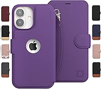 Vista 18 de LUPA Legacy Funda tipo cartera para iPhone 13 Mini, funda con tarjetero, delgada y duradera, para mujeres y hombres, funda para iPhone 13 Mini Flip