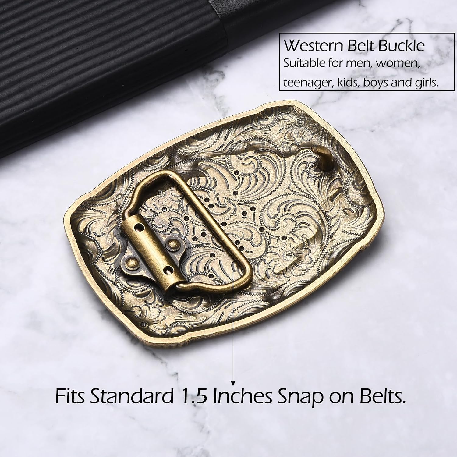 Belt Buckles Men Women Western Initial Letter ABC to XYZ Capital American Flag Belt Buckle Cowboy Jeans Accessory