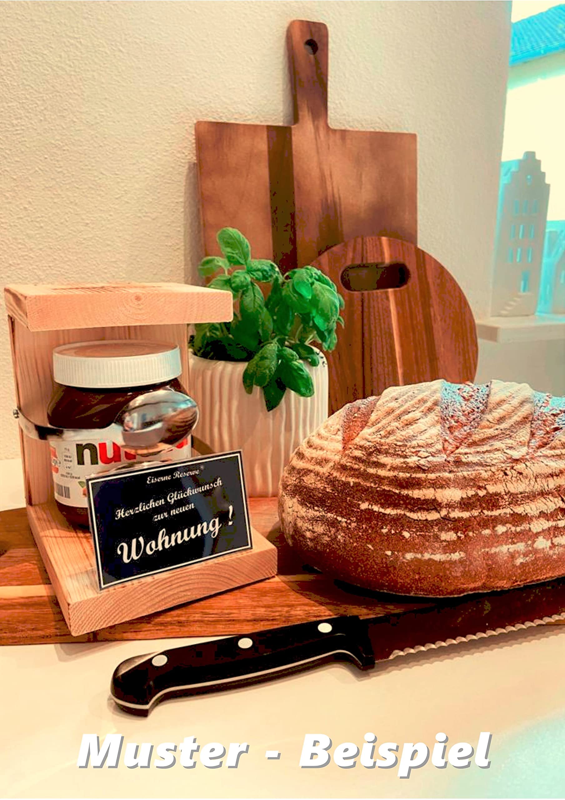 Eiserne Reserve Löffel Nutella Geschenkset 18 Geburtstag für Schokoladen Liebhaber