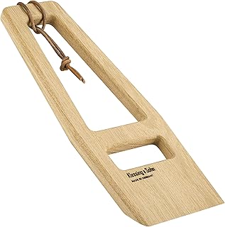 Klessing & Sohn Grattoir à Gril en Bois de chêne I Accessoires de Nettoyage pour Barbecue I Racloir I Alternative Plus sûre aux BBQ Brosse