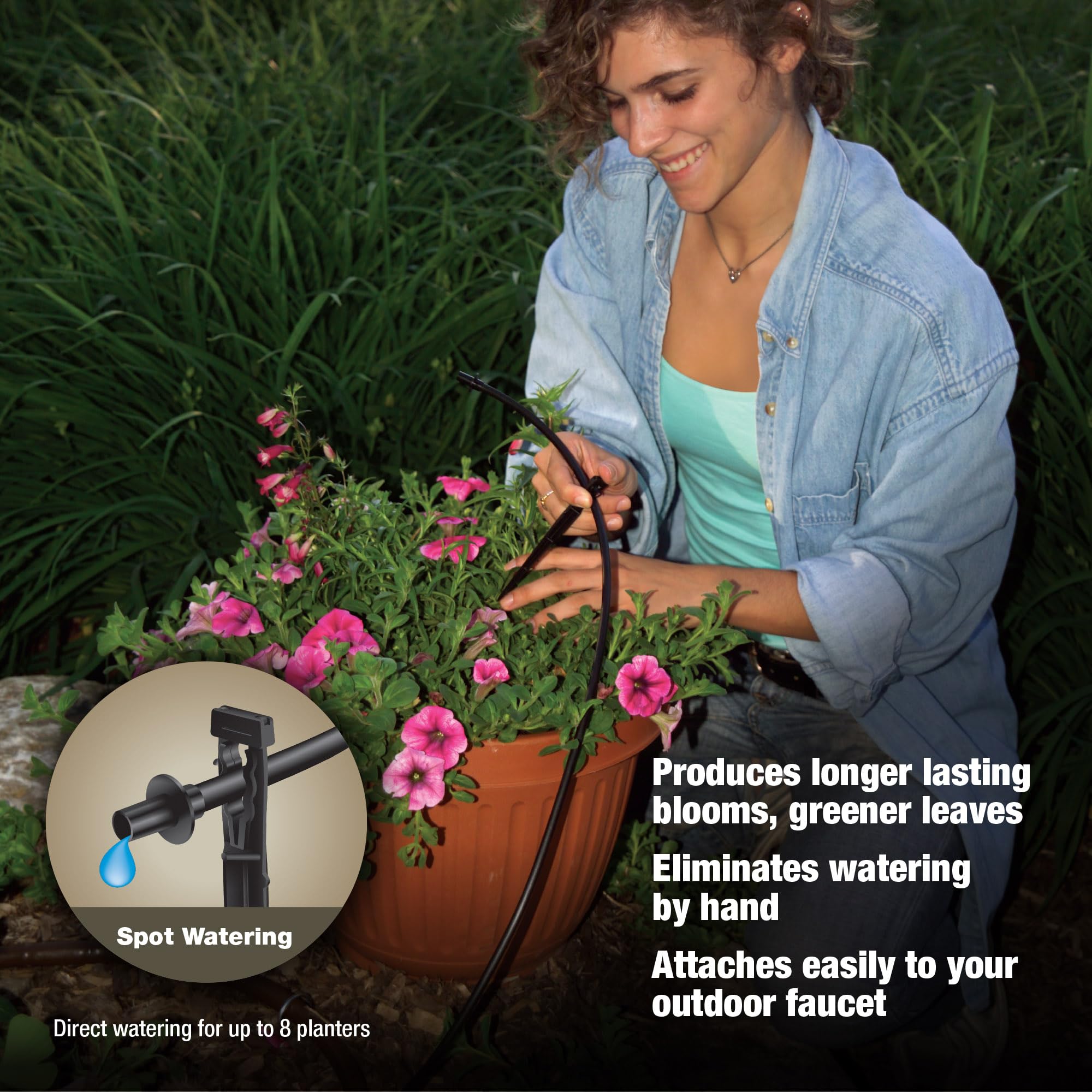 Rainbird - Kit per irrigazione piante da patio