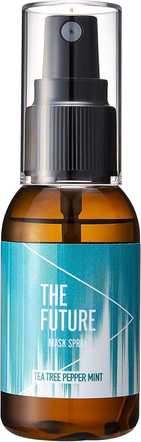 Amazon The Future マスクスプレー ティーツリー ミント 冷感 消臭 除菌 抗菌 天然香料100 日本製 携帯用 48ml ティーツリーペパーミント 1本 ミント Cool ハッカ ザフューチャー The Future マスク用スプレー