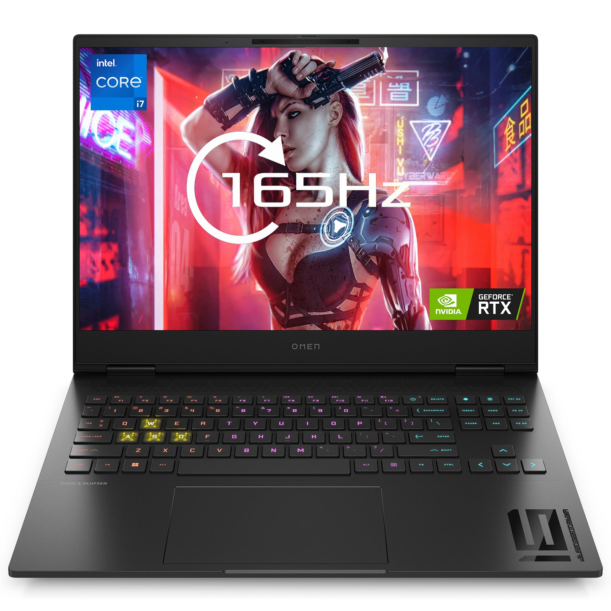 MESH Computers HP OMEN 16 16-inch WUXGA Gaming Laptop (Intel Core i7-13700HX (13th Gen), 64 GB DDR5 RAM, 2000 GB SSD, NVIDIA GeForce RTX 4060 8GB GDDR6, Wi-Fi 6E, Windows 11 Pro)