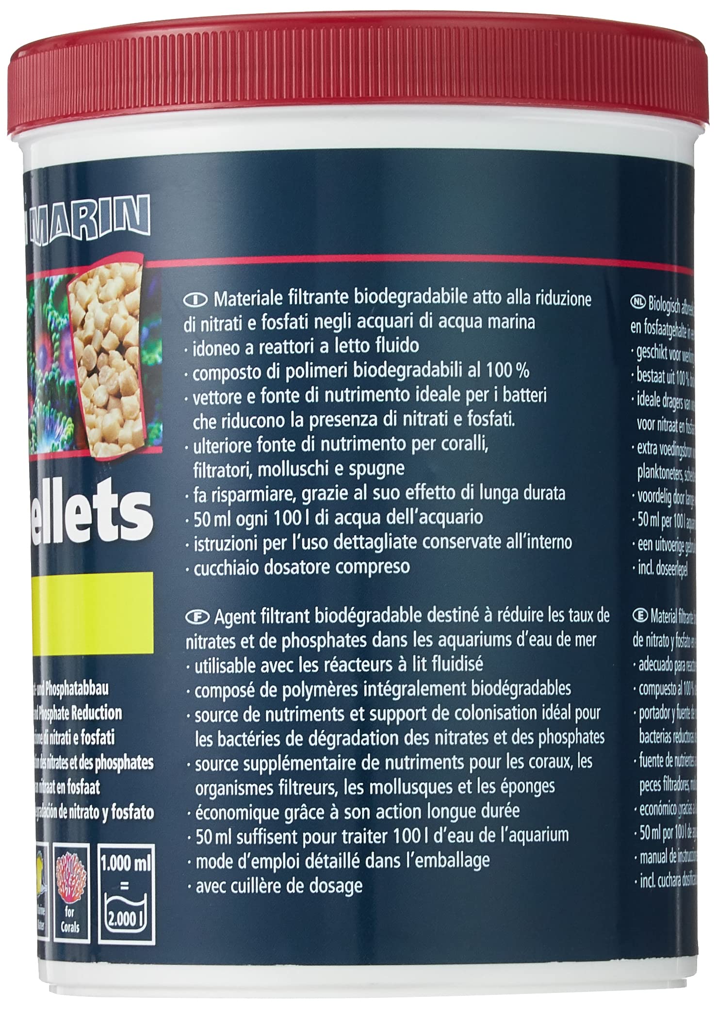 Dupla Marin 81517 Biopellets NP, 1000 ml - 675 g
