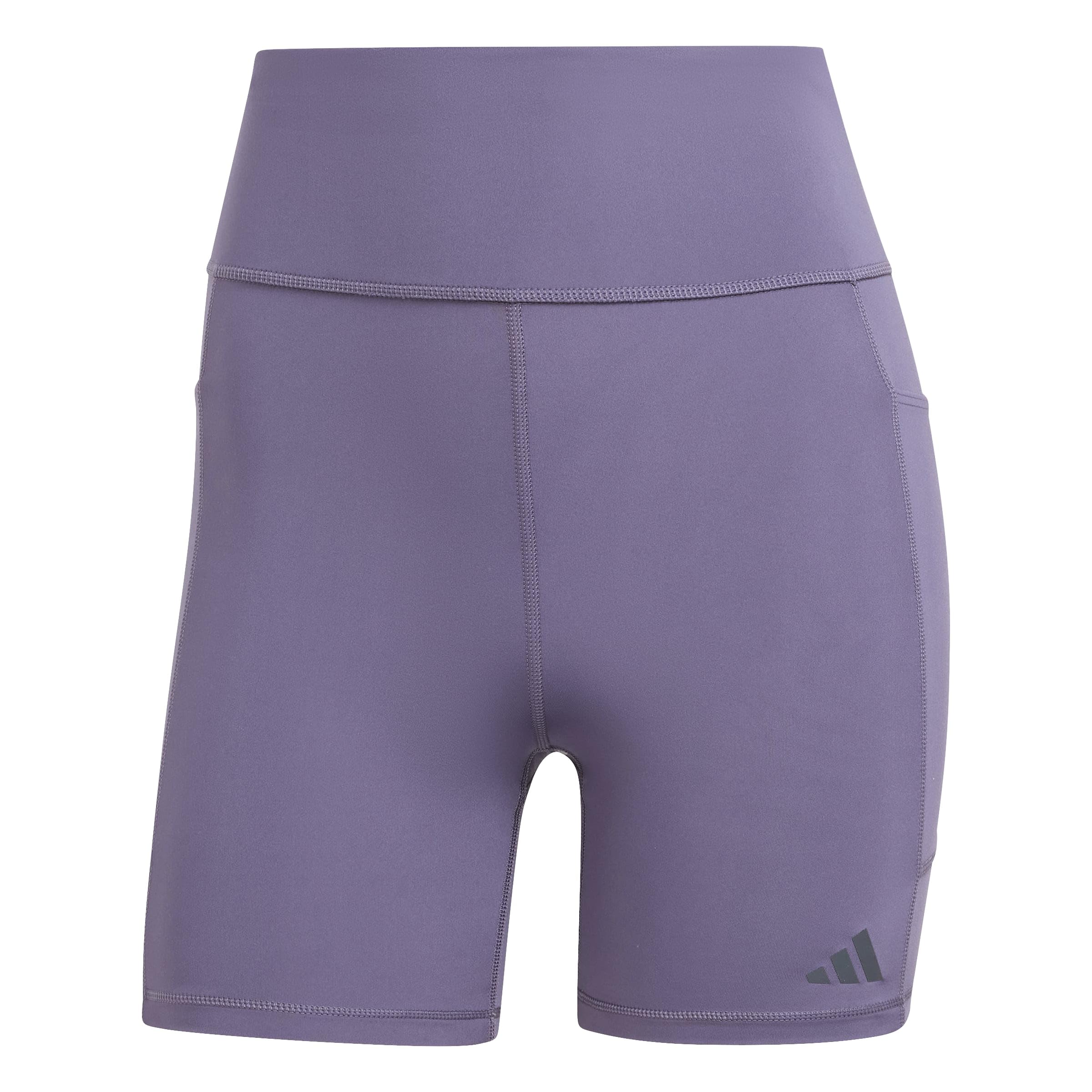 adidas Women's Own The Run Short Leggings, Preloved Violet, XXS 6 inch