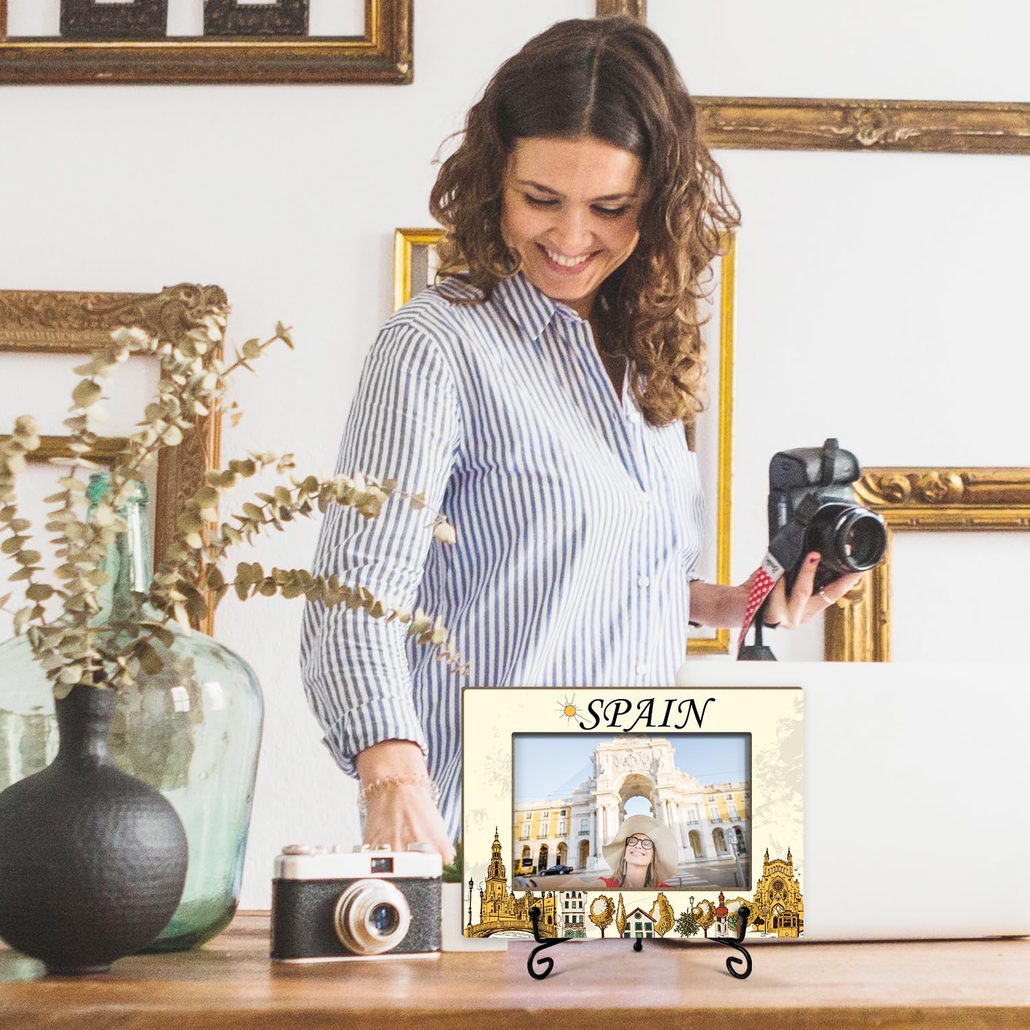 ビンテージスペイン製スターリングsilver925 大きめ中サイズフォト