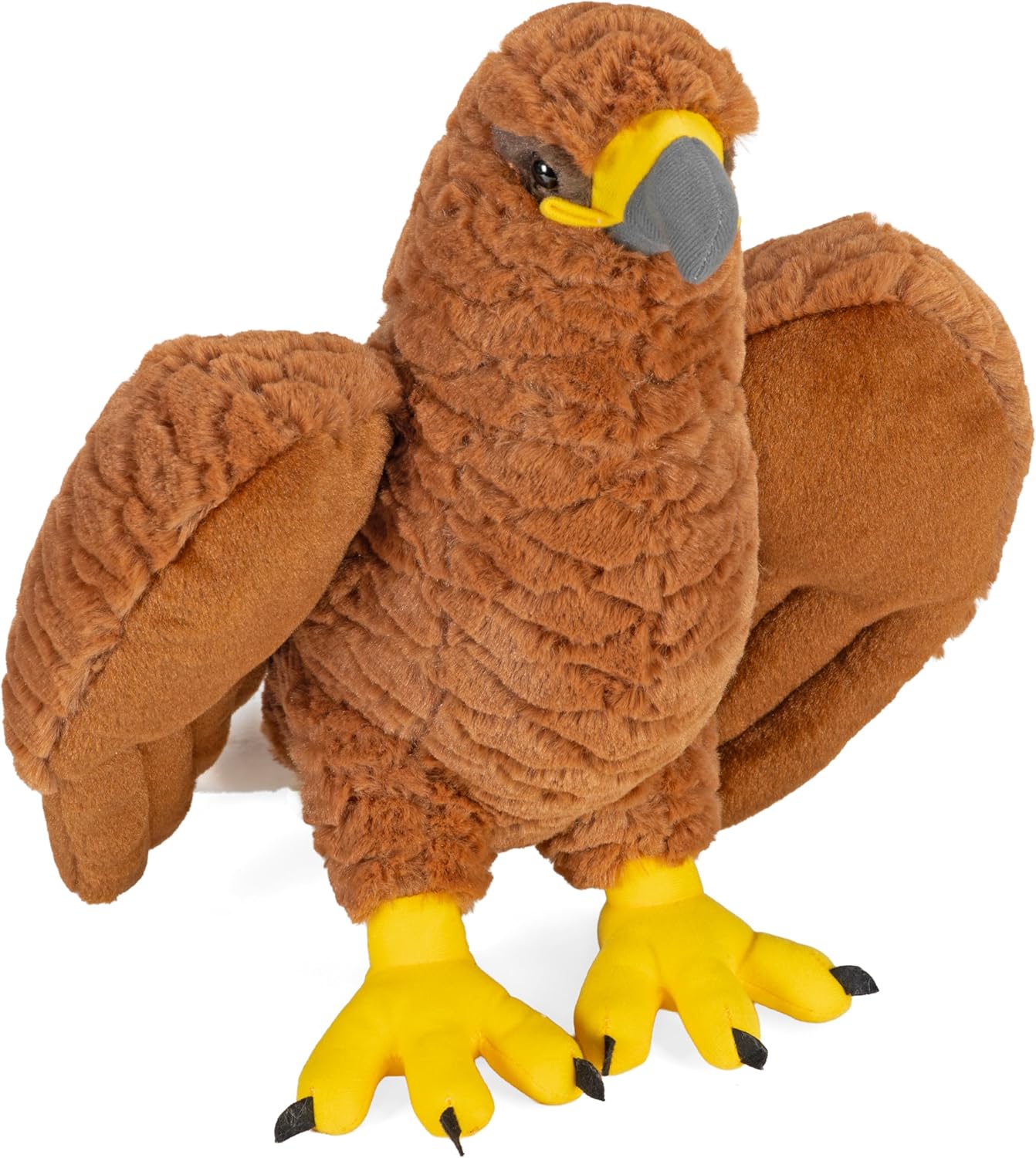 Wild Republic Golden Eagle, Cuddlekins, Stuffed Animal, 12 inches, Gift for Kids, Plush Toy, Fill is Spun Recycled Water Bottles