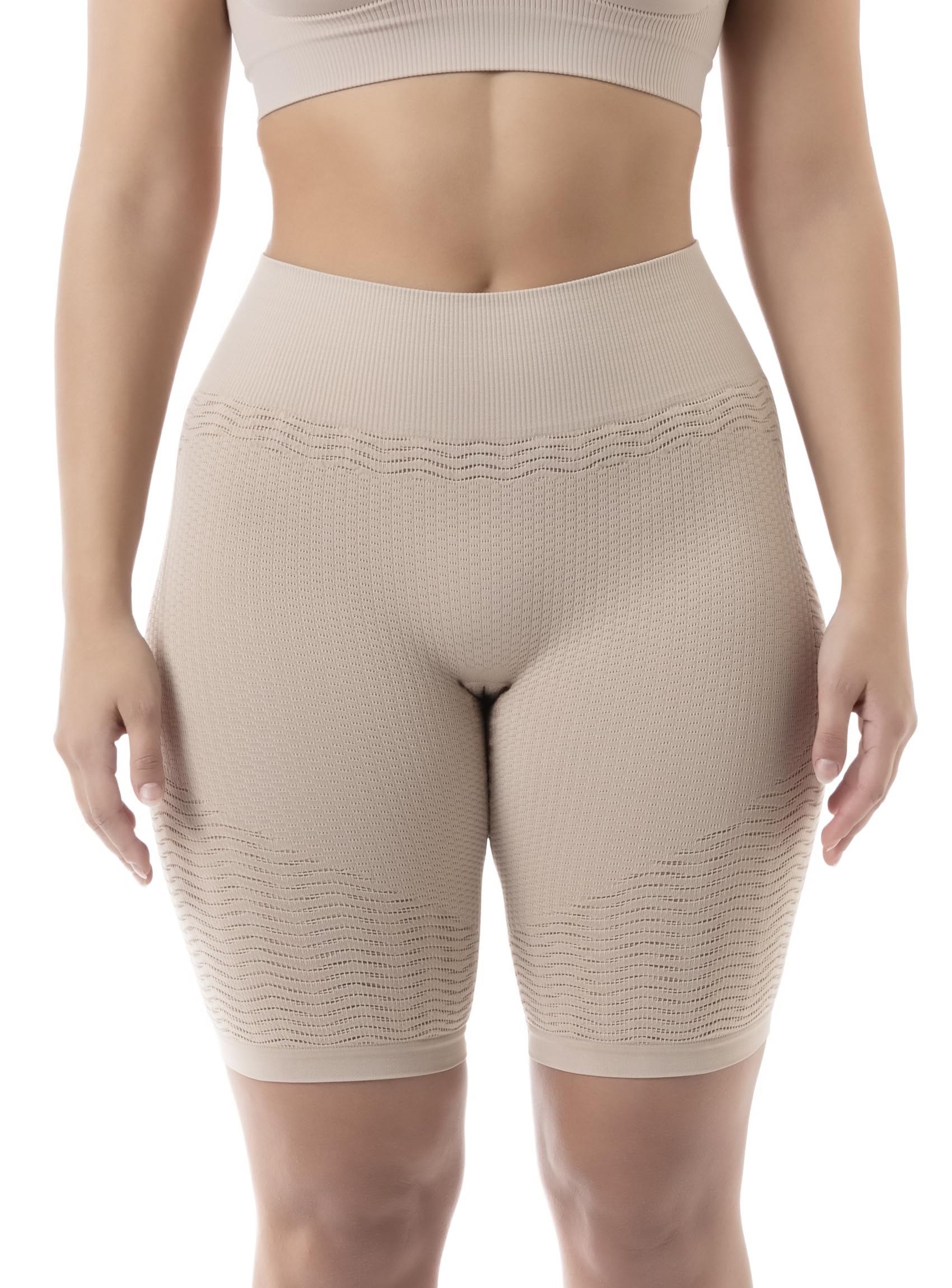 Farmacell Faja Pantalón Mujer Anticelulitis Masaje y Efecto FIR, Made in Italy, 1103