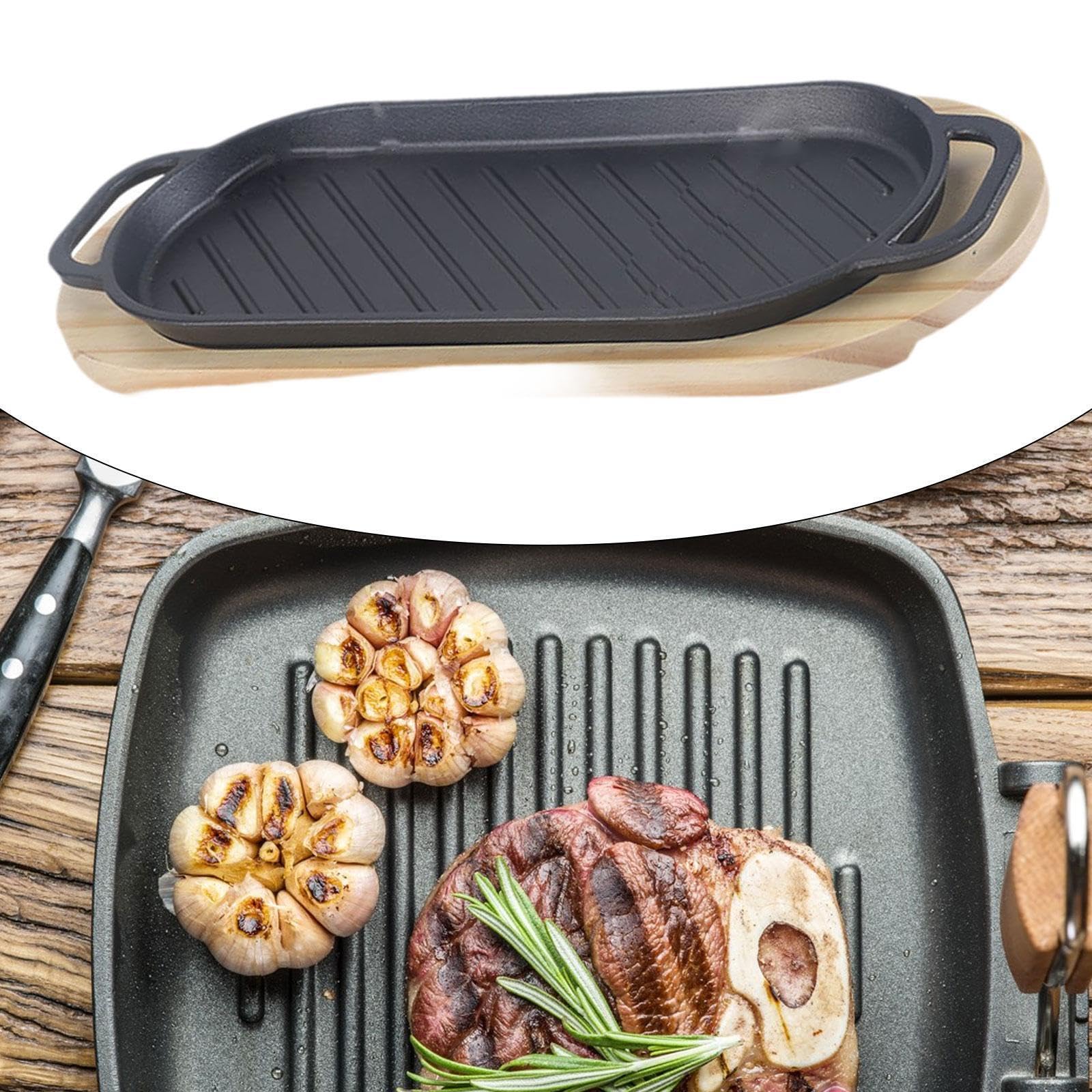 El de filete de hierro caliente ofrece filetes de restaurante en cualquier momento, lo que permite que los cocineros caseros brillen sin esfuerzo. de