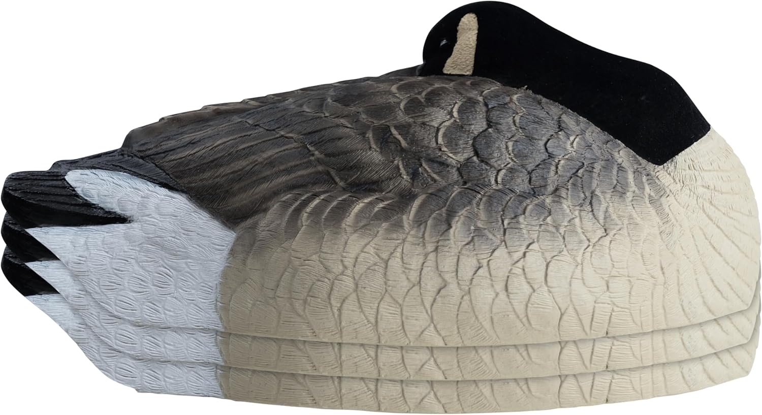 Hardcore Waterfowl Rugged Series Canada Sleeper Shell Decoys - Flocked Head 6 Pack