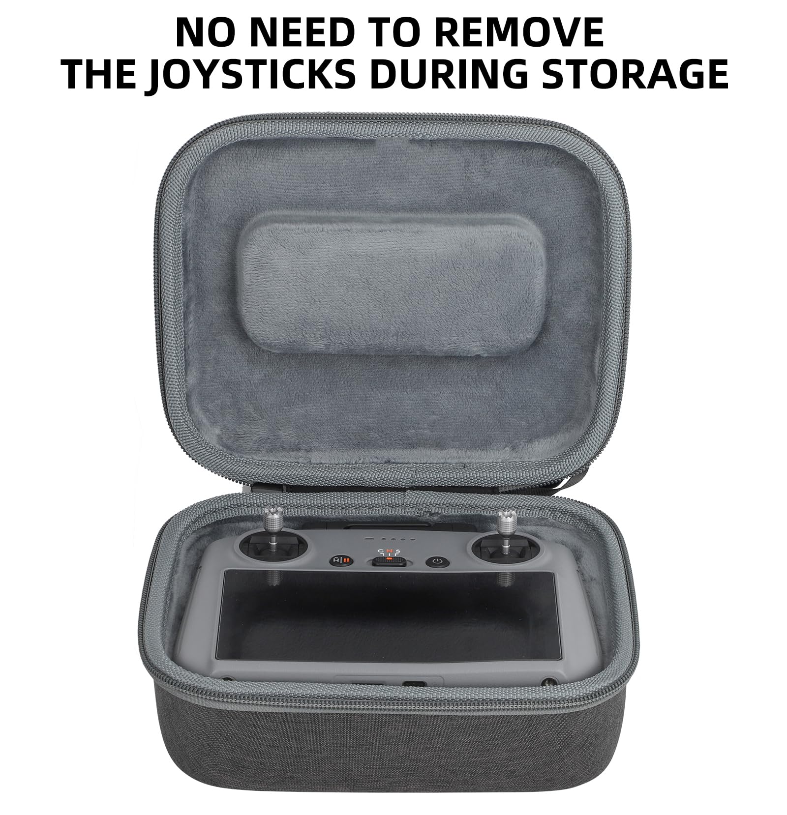 Custodia per DJI Air 3S 3, borsa da viaggio portatile, accessorio per droni, Drone Bag+rc 2/1 Bag, 25.2 x 15.1 x 10.1 centimeter, Custodia per droni