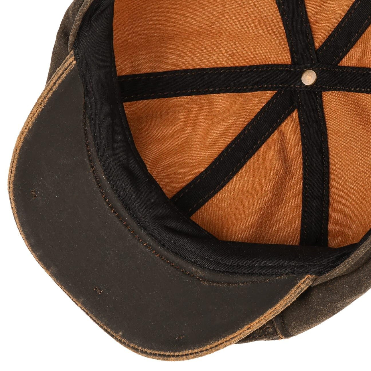Stetson Brooklin Old Cotton Flatcap Men Flat Cap UV Protection 40 Cotton Spring Summer