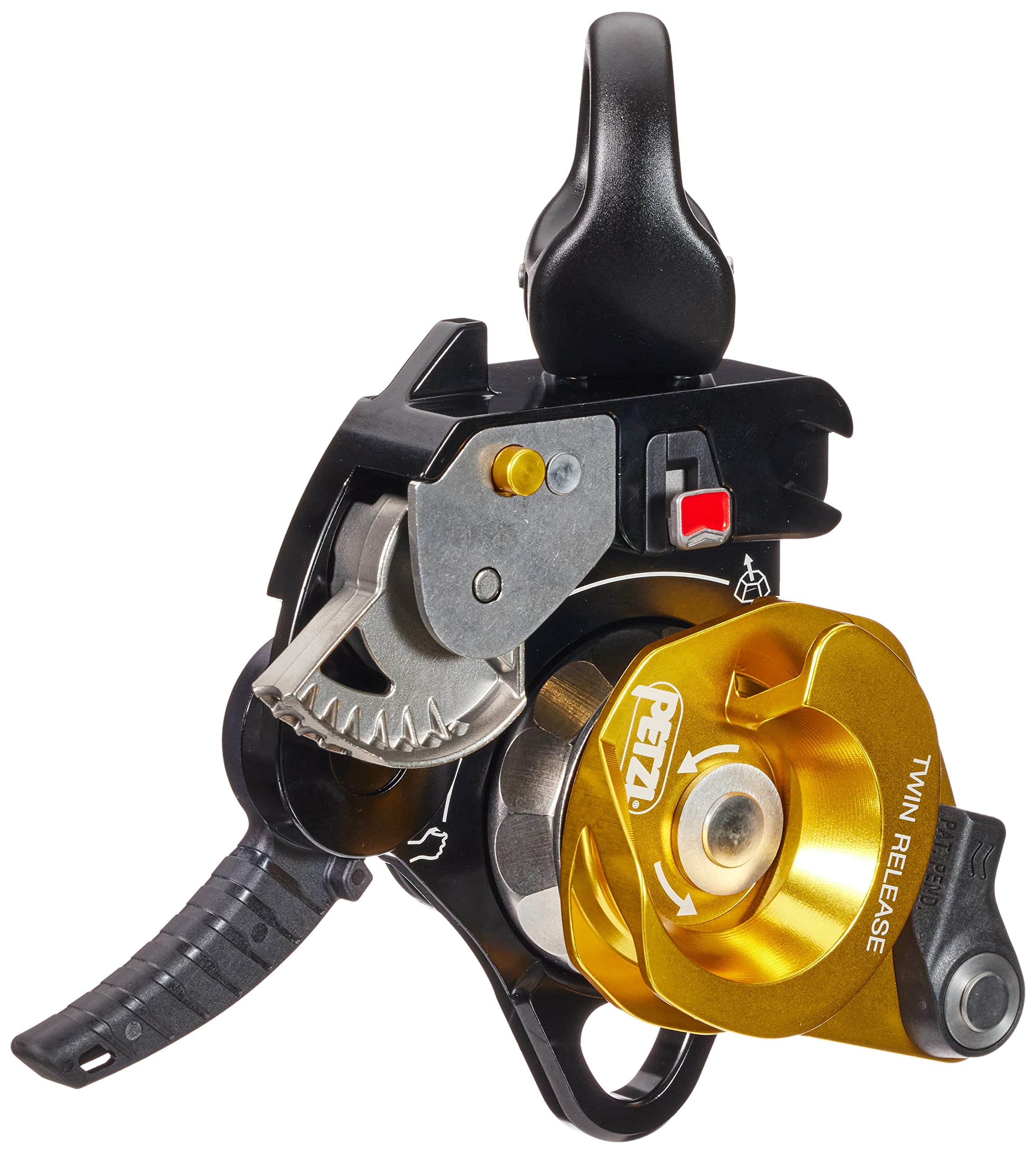 Petzl Swivel S, Zwenk Gemonteerd Op Kogellager, Zwart, U - Vergelijk