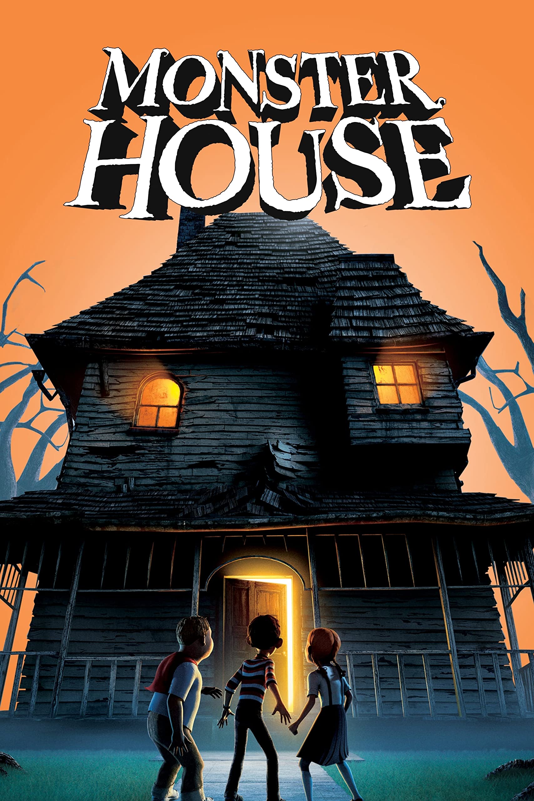 Amazon.co.jp: MONSTER HOUSE 2006 6 z5572 A2 Poster on Photo Paper