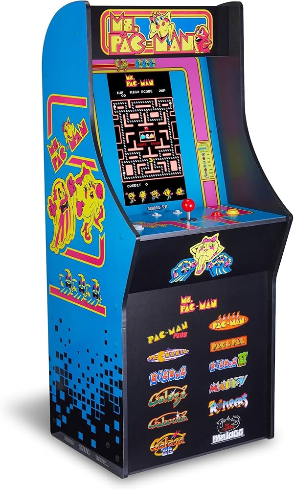 Amazon.com: Arcade1Up Ms. Pac-Man Classic SE Arcade Machine : Toys