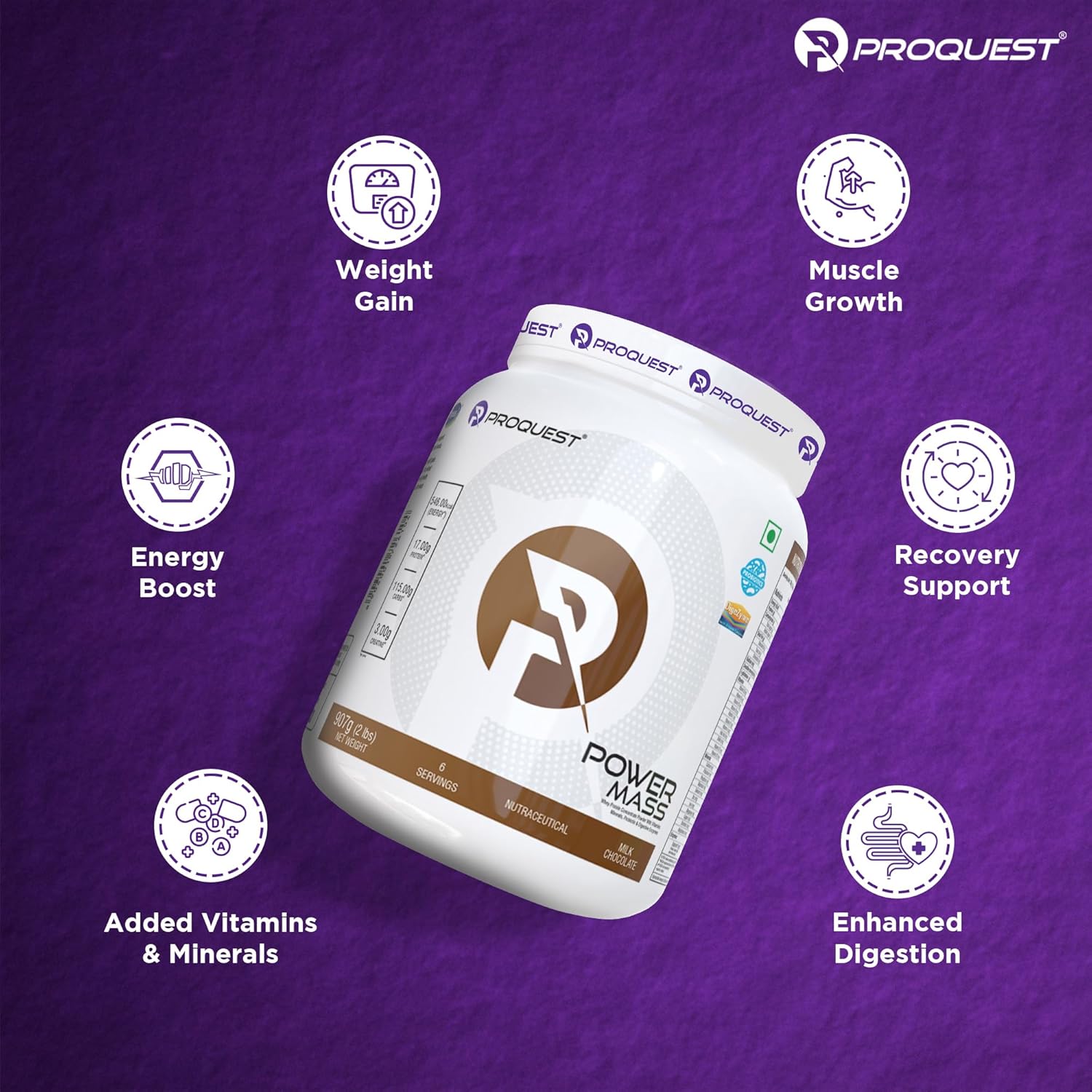 Review Proquest Nutrition Power Mass Weight Gainer Milk Chocolate 1 Review Proquest Nutrition Power Mass Weight Gainer Milk Chocolate