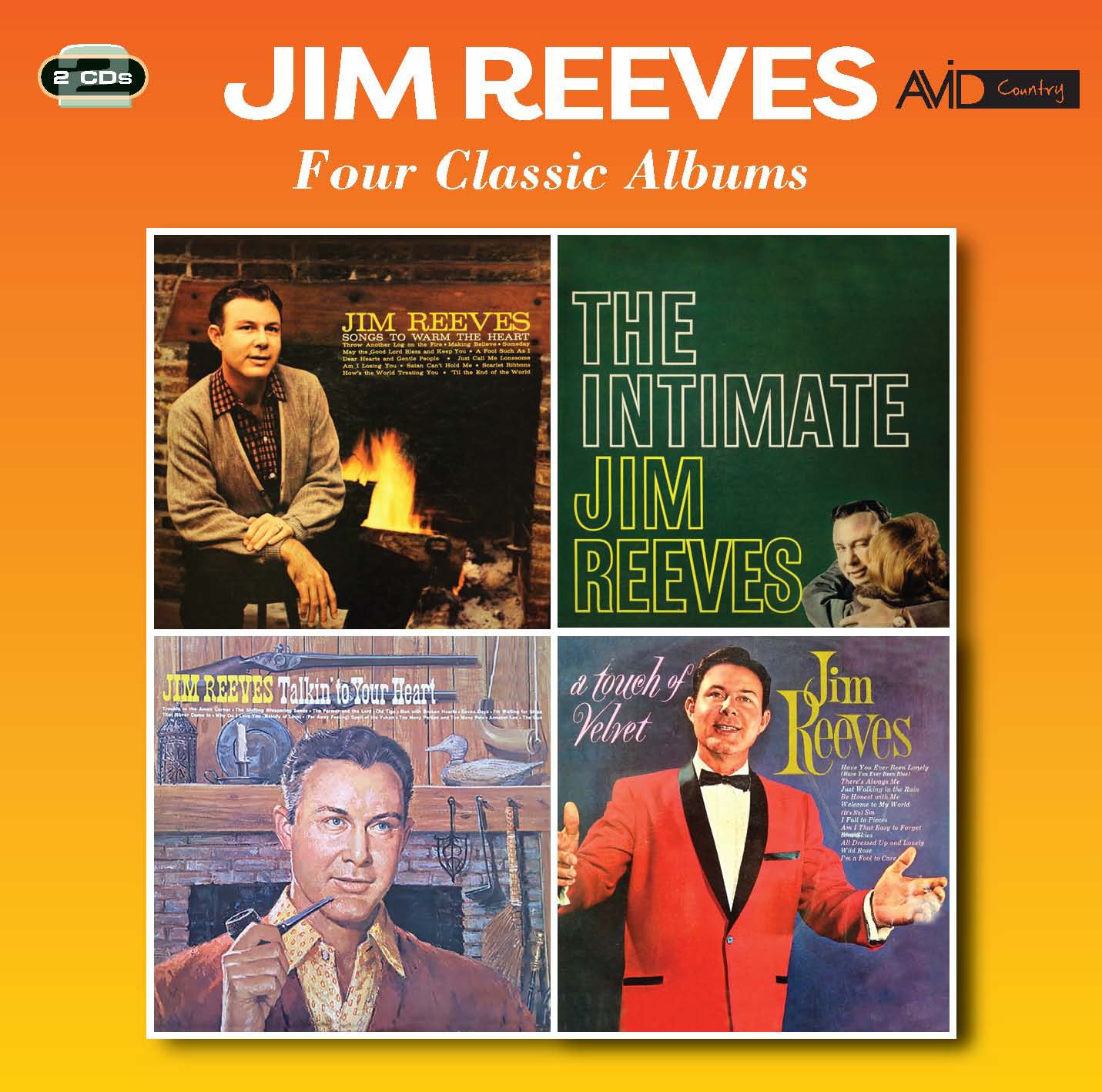 Isdp Four Classic Albums (Songs To Warm The Heart / The Intimate Jim Reeves / Talkin' To Your Heart / A Touch Of Velvet)